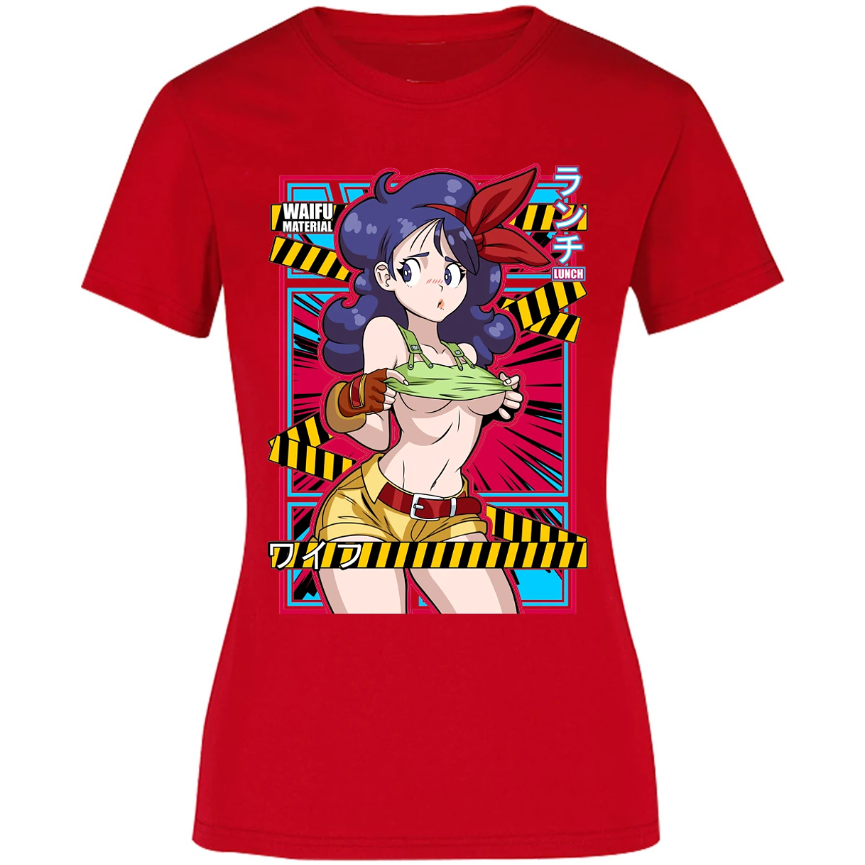 Blusa Dragon Ball Lunch Anime Blusa para Mujer 7