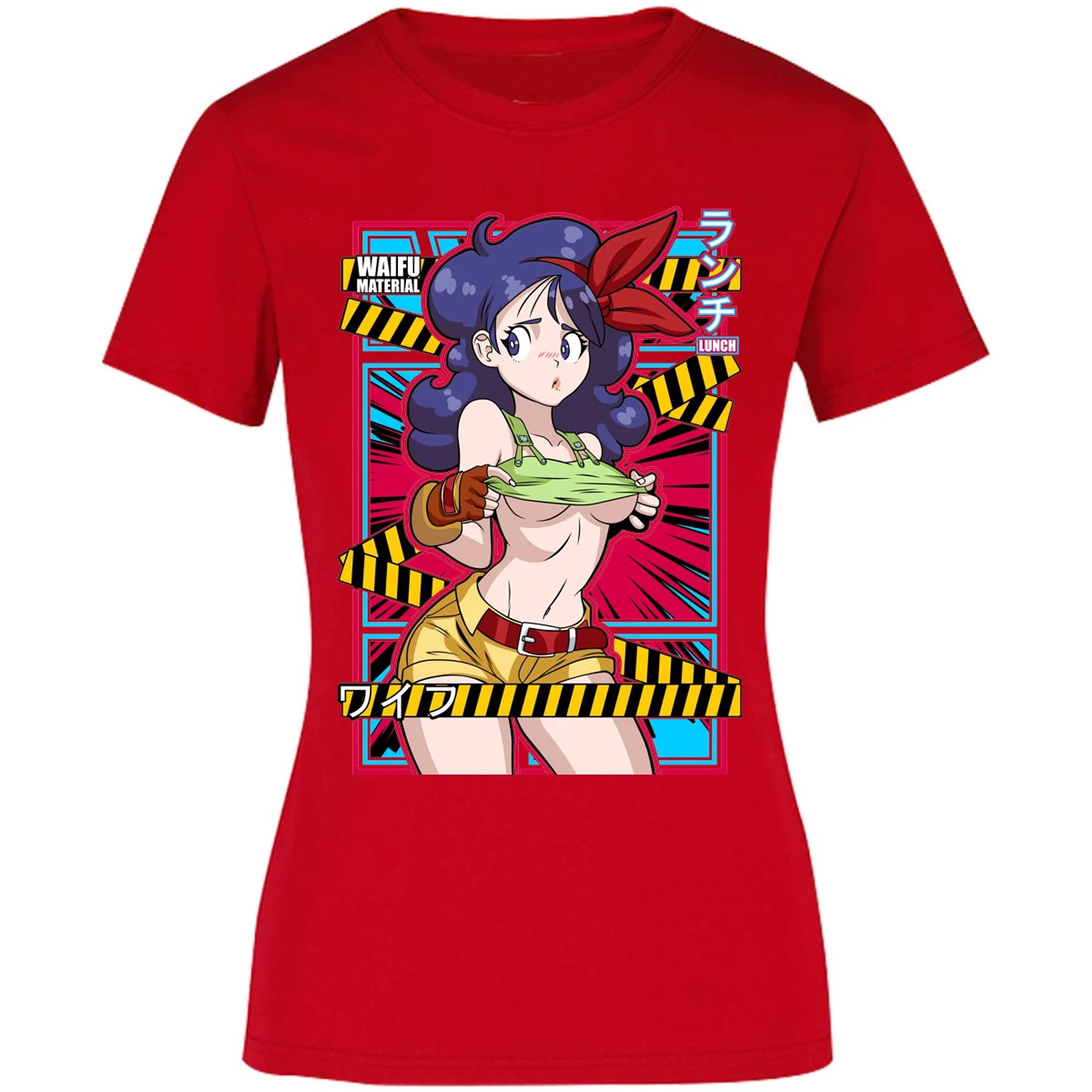 Blusa Dragon Ball Lunch Anime Blusa para Mujer 7