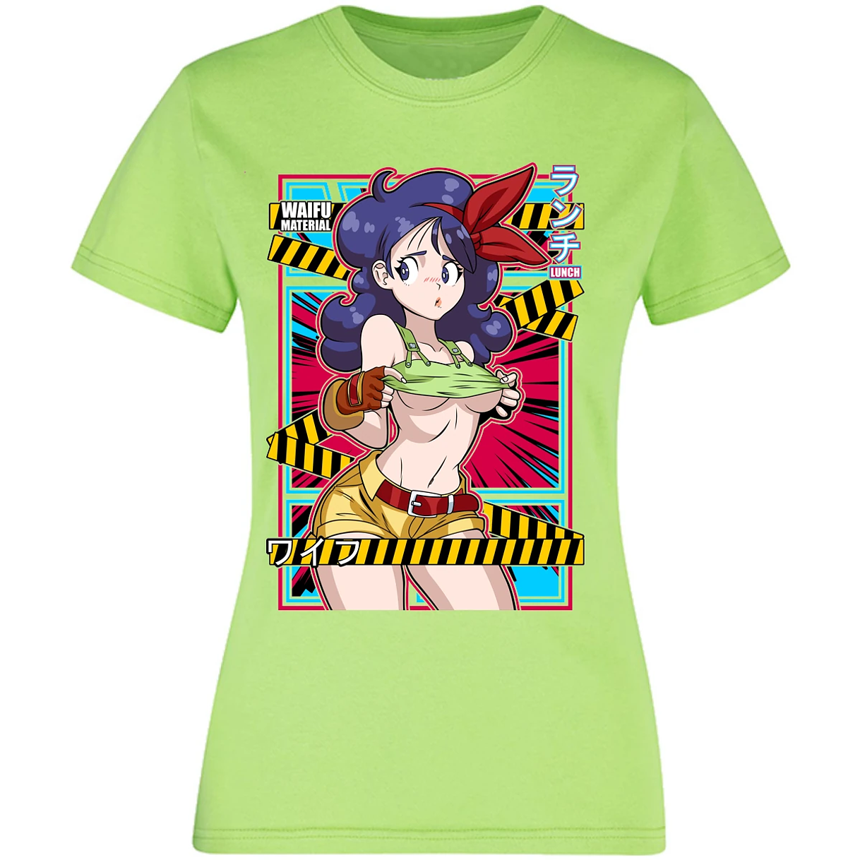 Blusa Dragon Ball Lunch Anime Blusa para Mujer 12