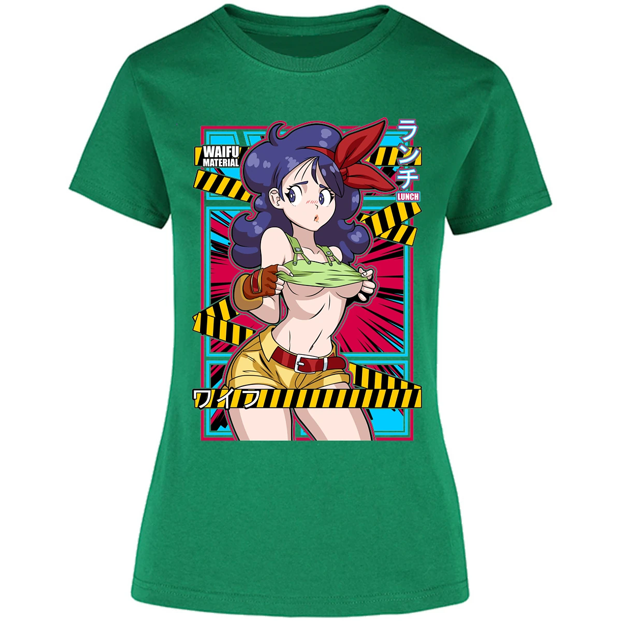 Blusa Dragon Ball Lunch Anime Blusa para Mujer 14