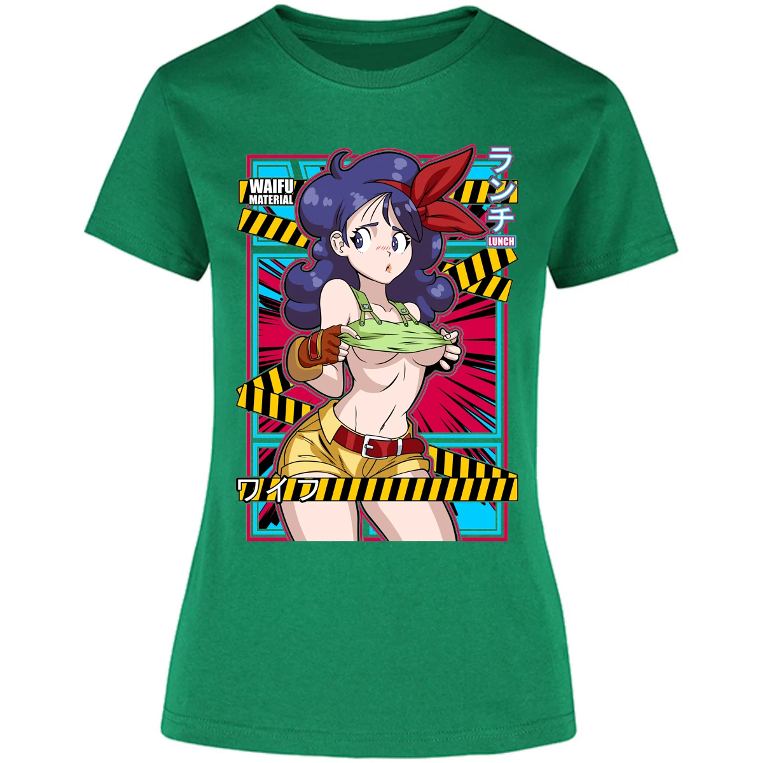 Blusa Dragon Ball Lunch Anime Blusa para Mujer 14