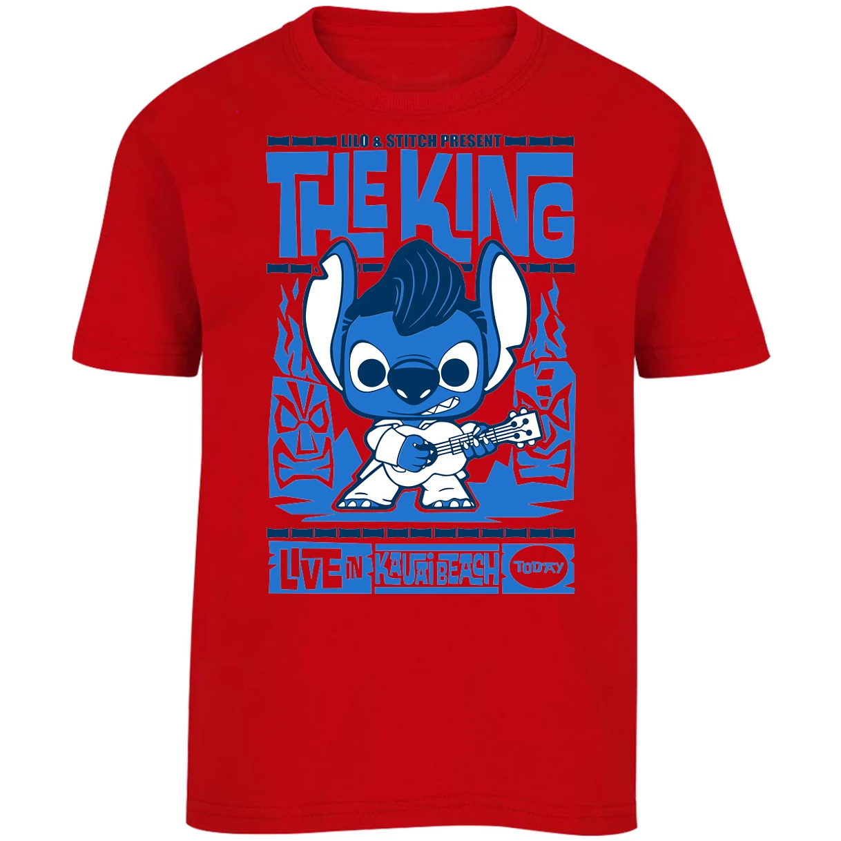 Playera Es De Series Y Peliculas Funko Stitch para Niño 13