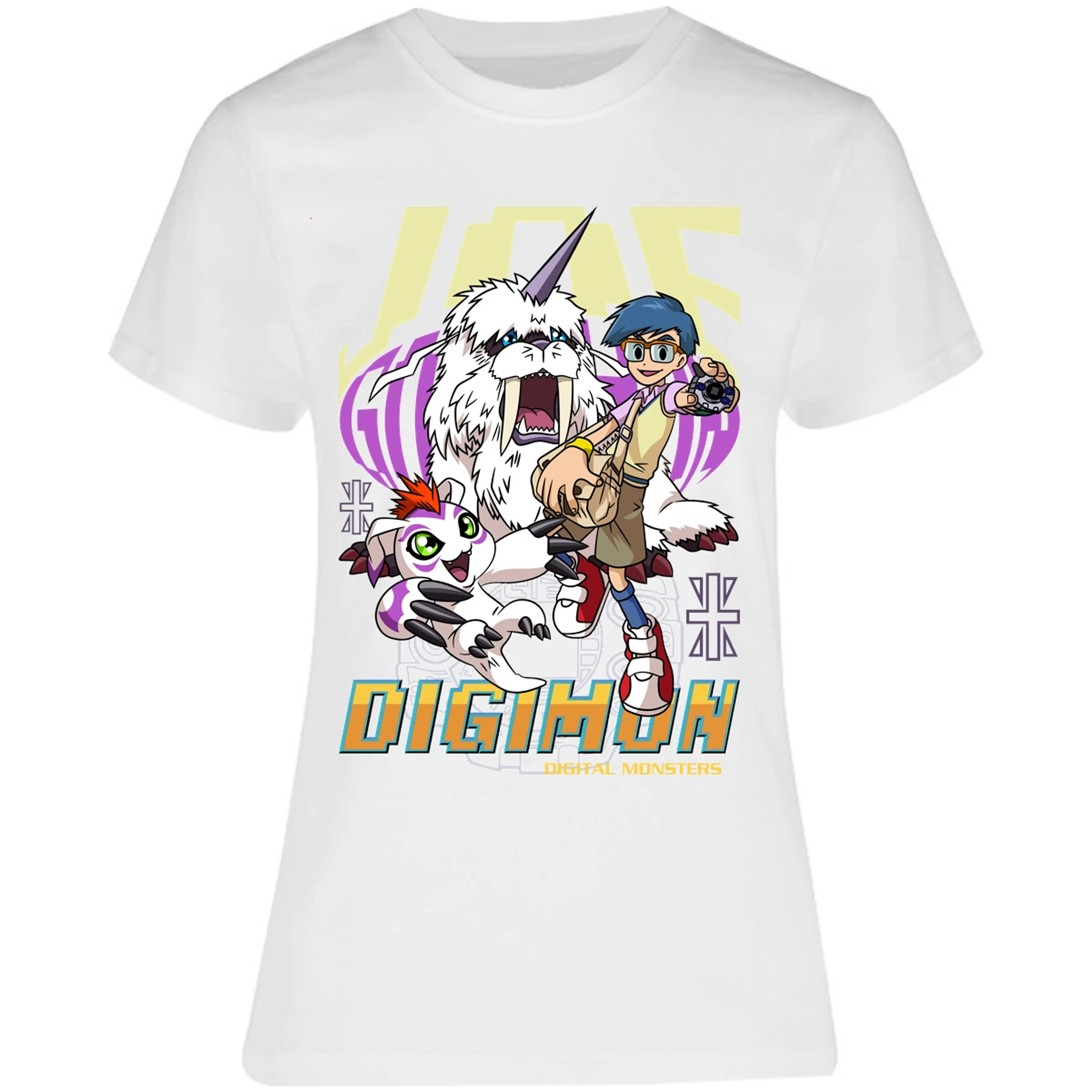 Blusa Digimon Gomamon Anime Blusa para Mujer 15