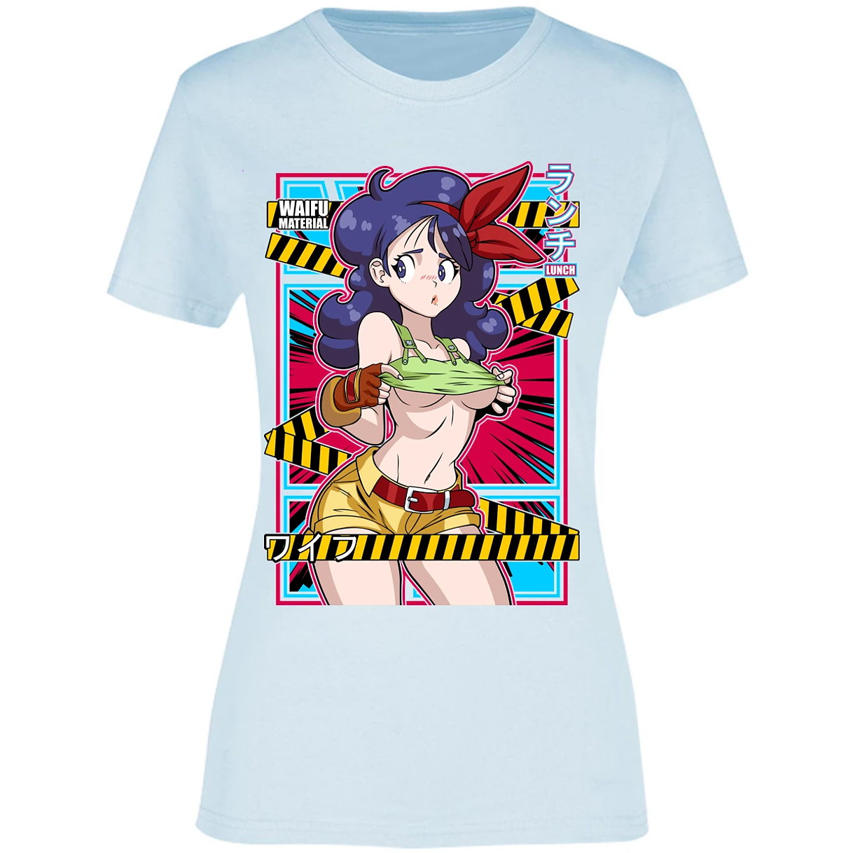 Blusa Dragon Ball Lunch Anime Blusa para Mujer 10