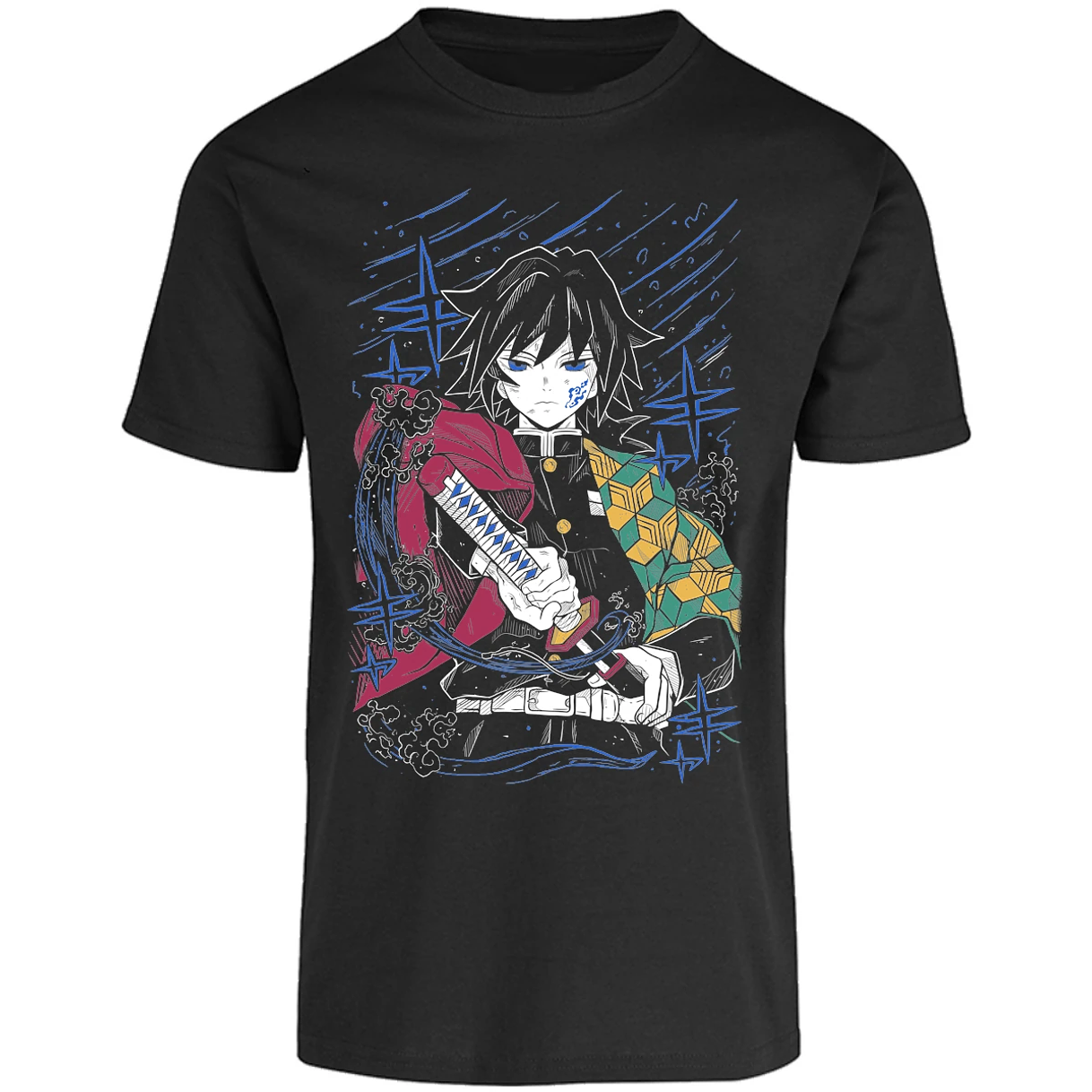 Playera Demon Slayer Tomioka S para Adulto 8