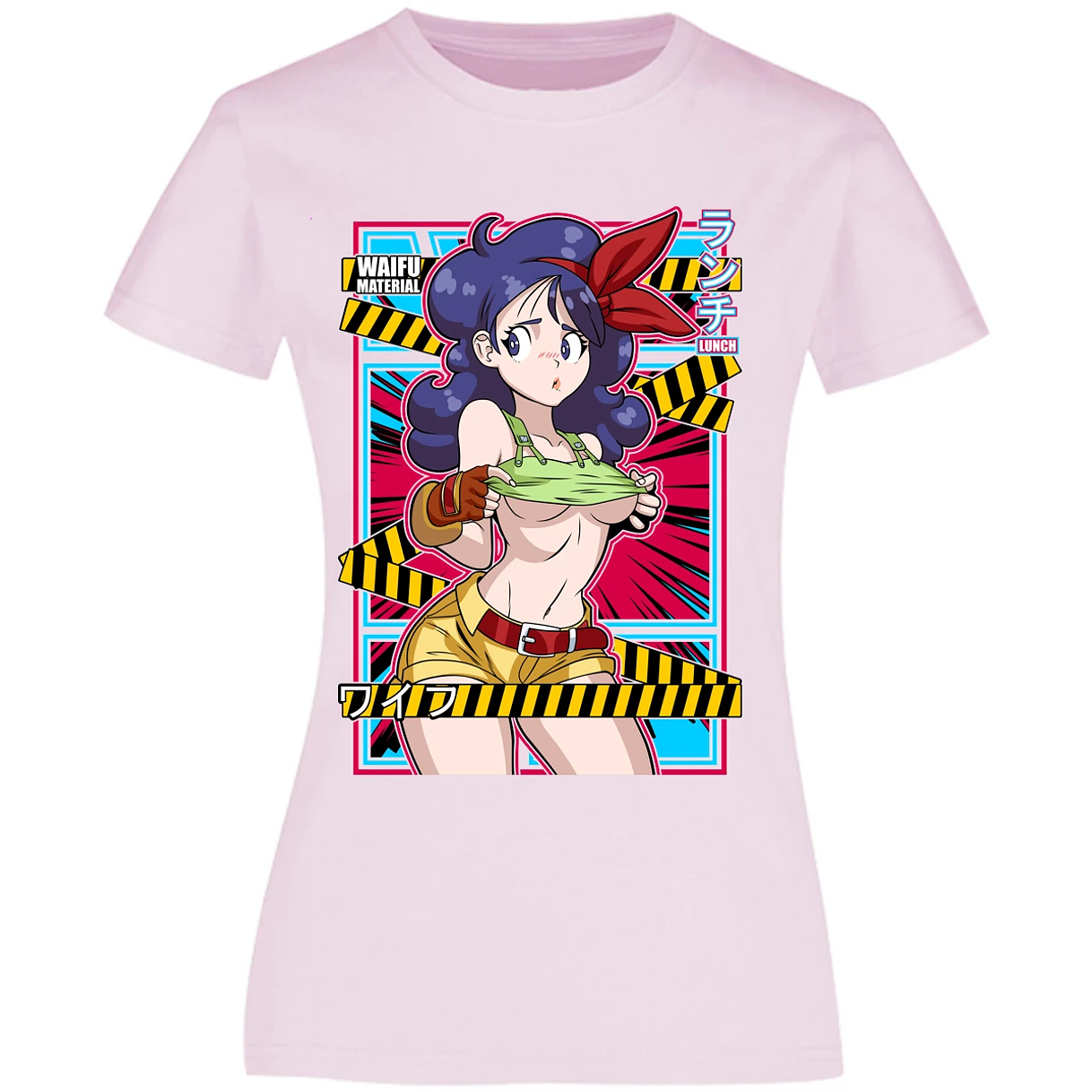Blusa Dragon Ball Lunch Anime Blusa para Mujer 15
