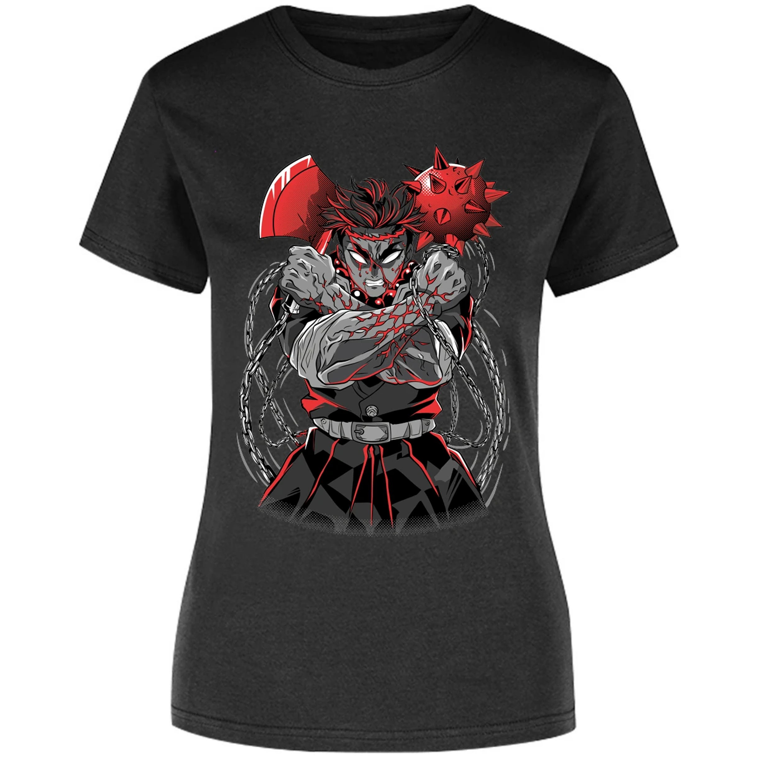 Blusa Demon Slayer Gyomei Himejima Blusa para Mujer 12