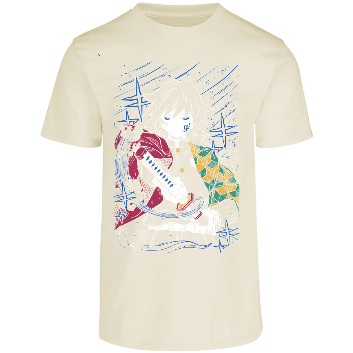 Playera Demon Slayer Tomioka S para Adulto 4