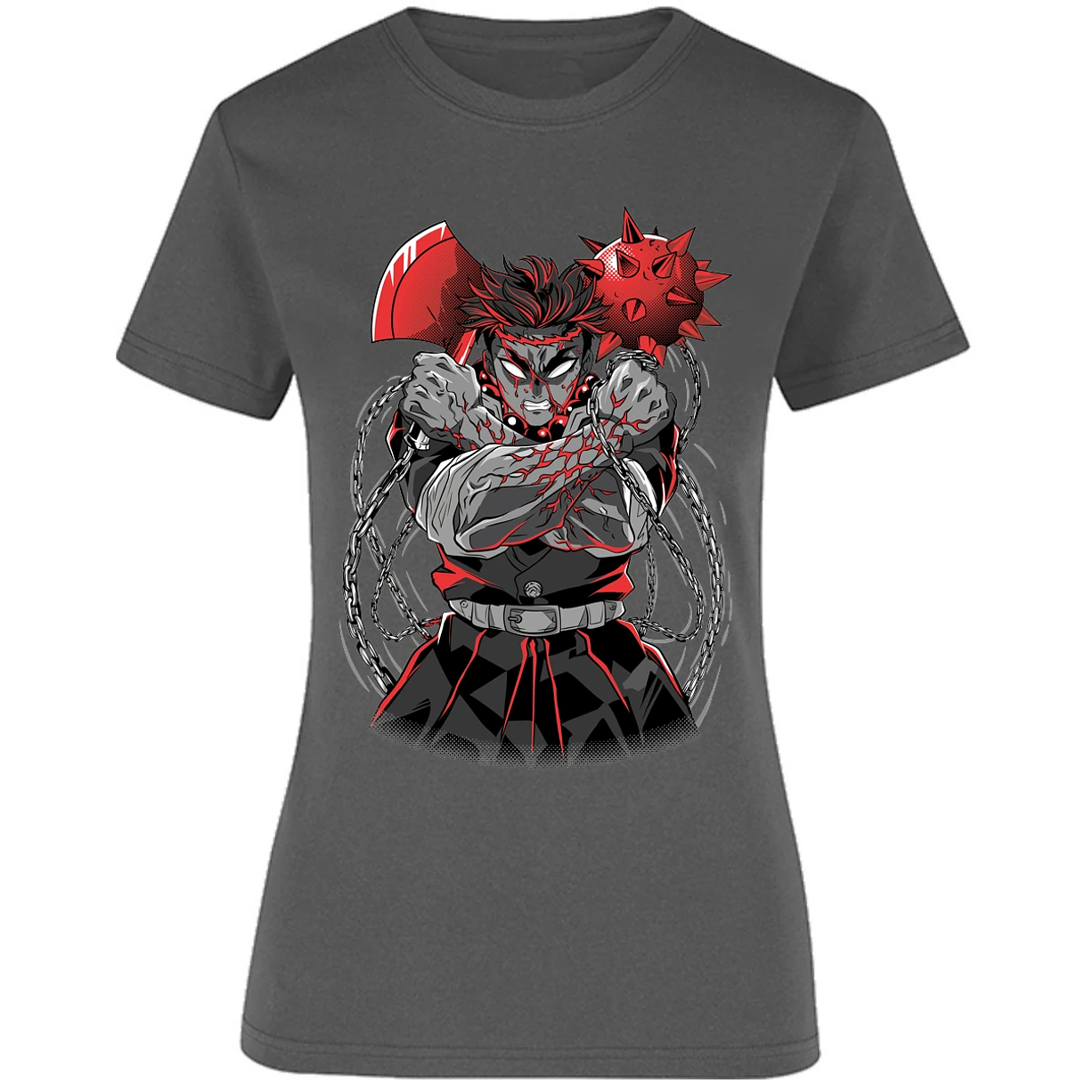 Blusa Demon Slayer Gyomei Himejima Blusa para Mujer 7