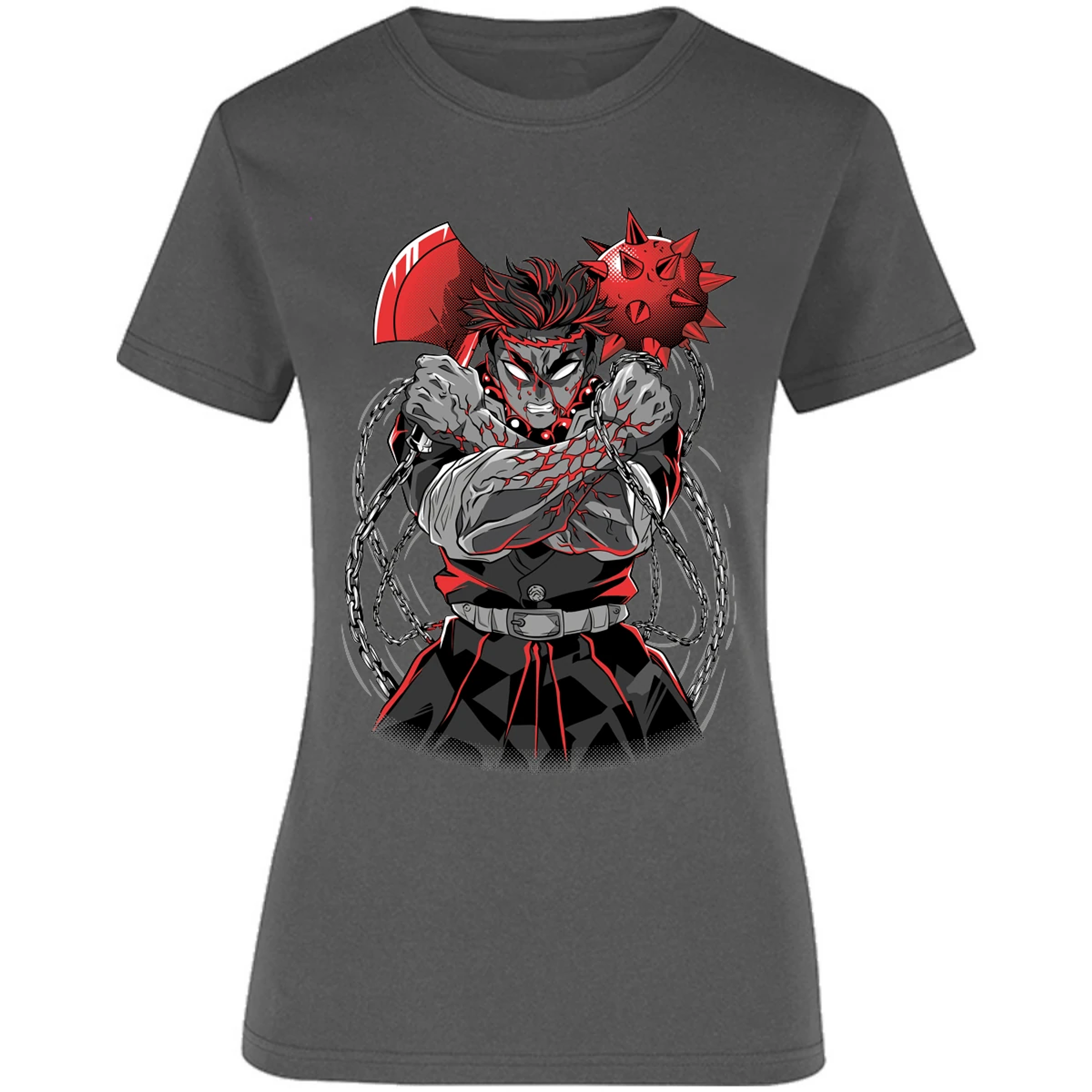 Blusa Demon Slayer Gyomei Himejima Blusa para Mujer 7