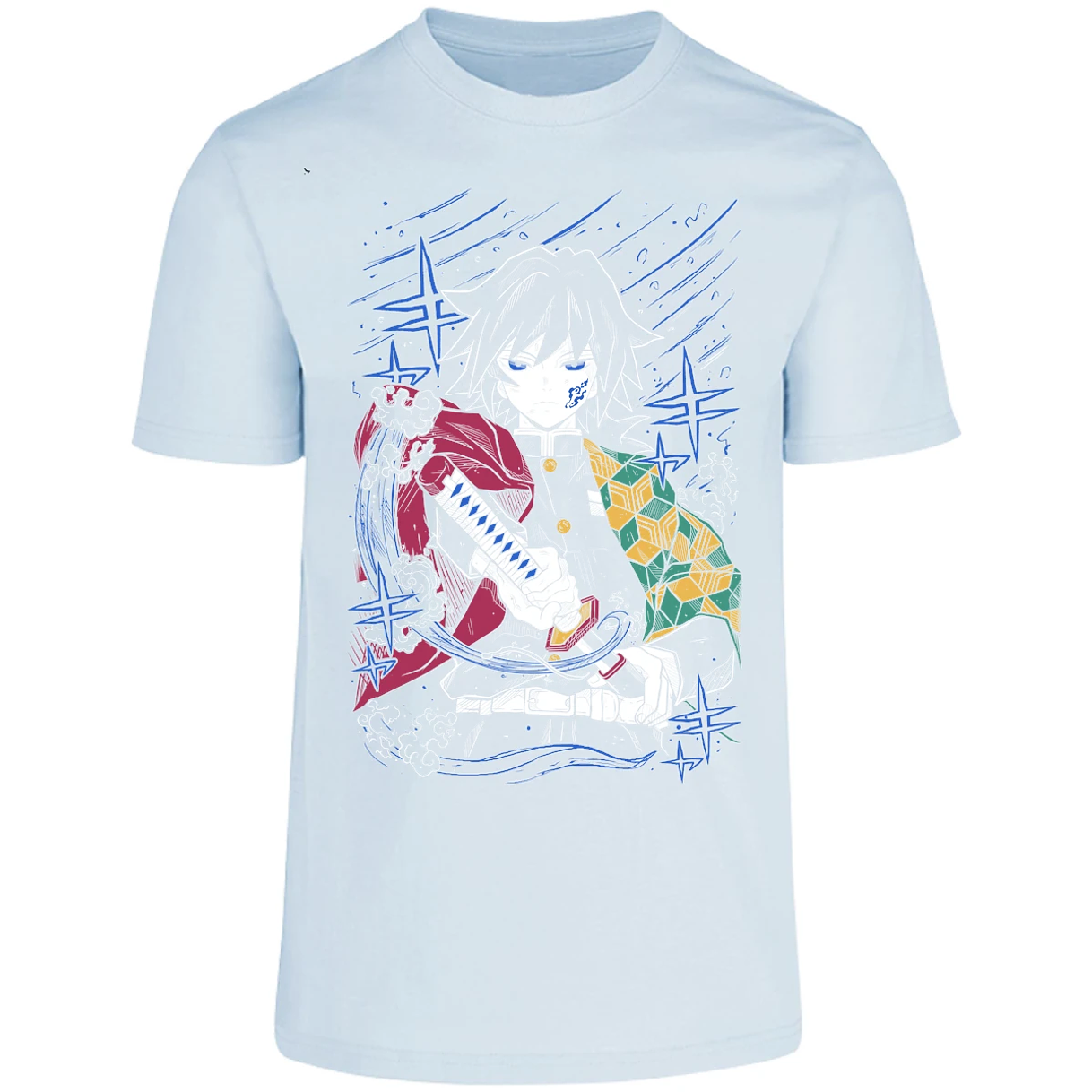 Playera Demon Slayer Tomioka S para Adulto 12