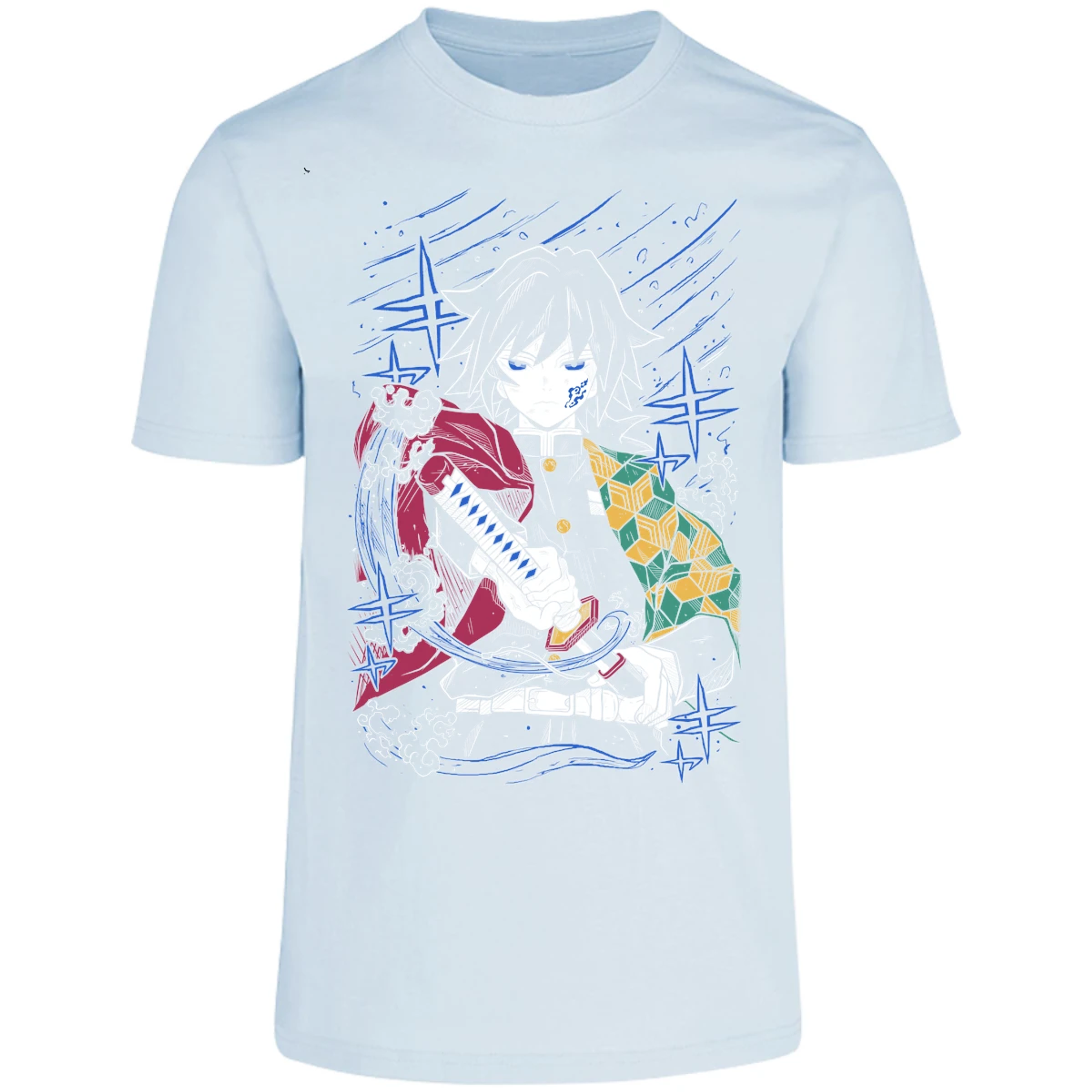 Playera Demon Slayer Tomioka S para Adulto 12