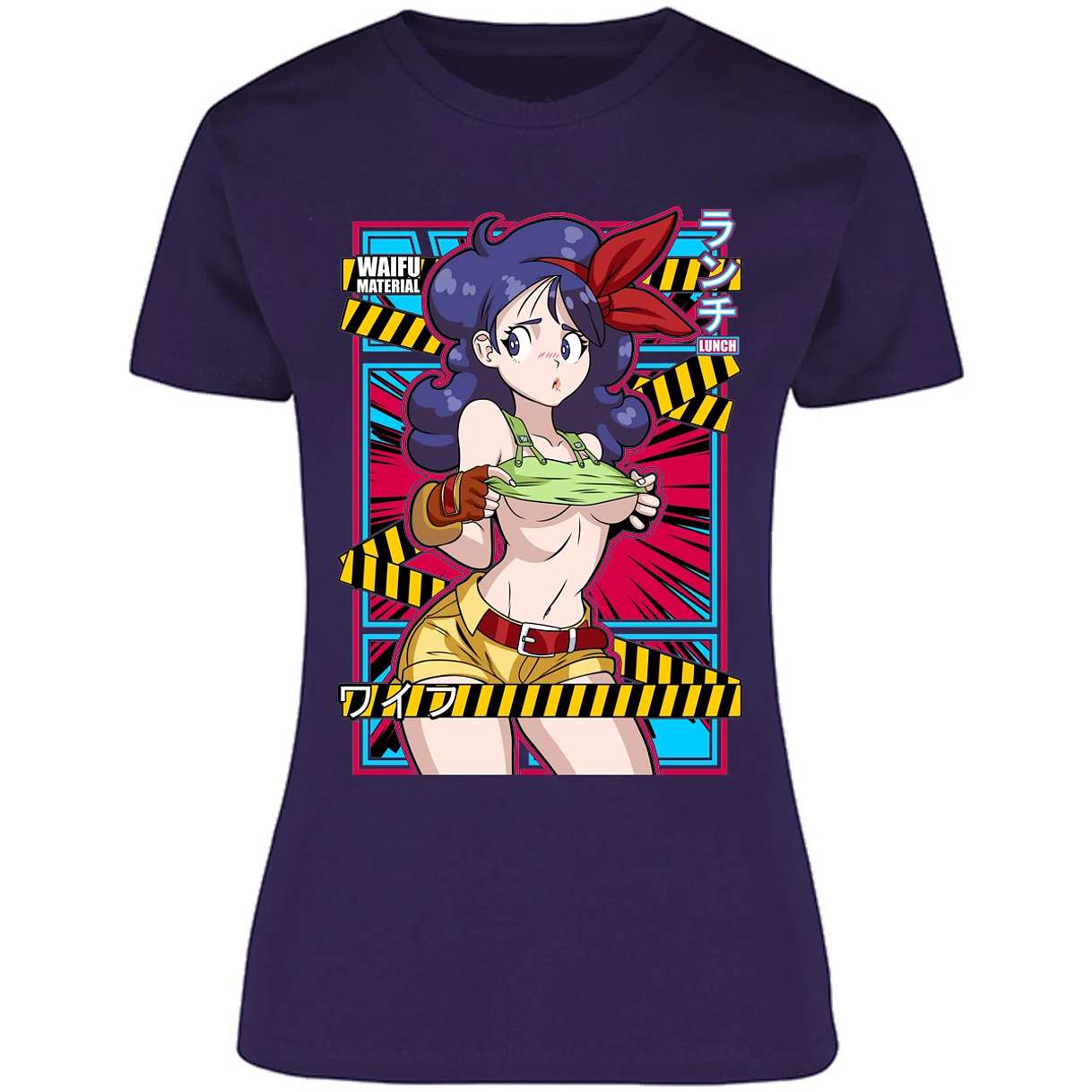 Blusa Dragon Ball Lunch Anime Blusa para Mujer 16