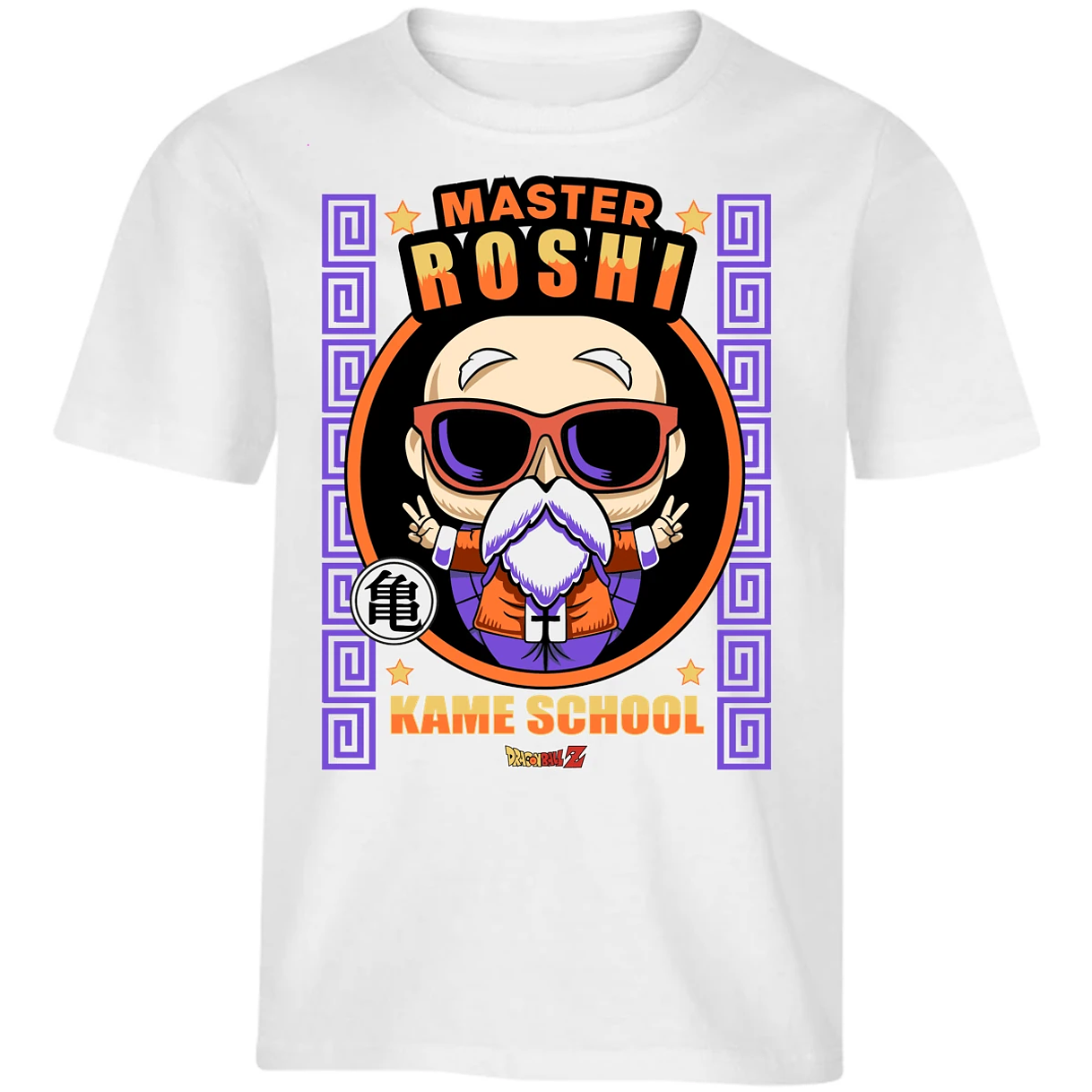 Playera Dragon Ball Funko Roshi para Niño 16