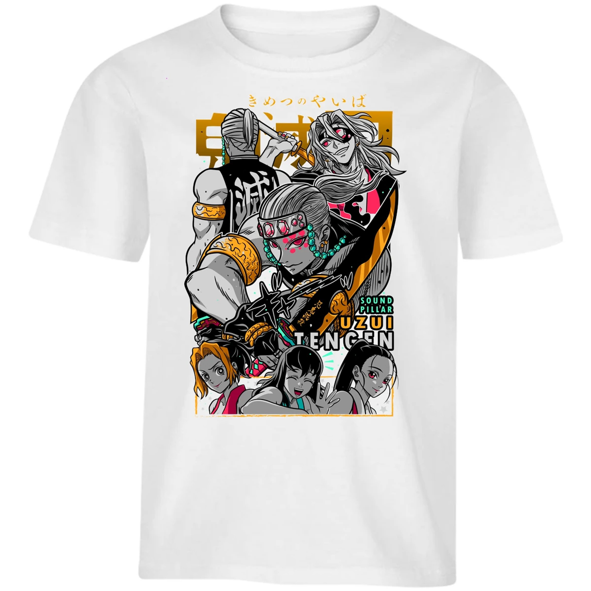 Playera Demon Slayer Tengen Uzui para Niño 5