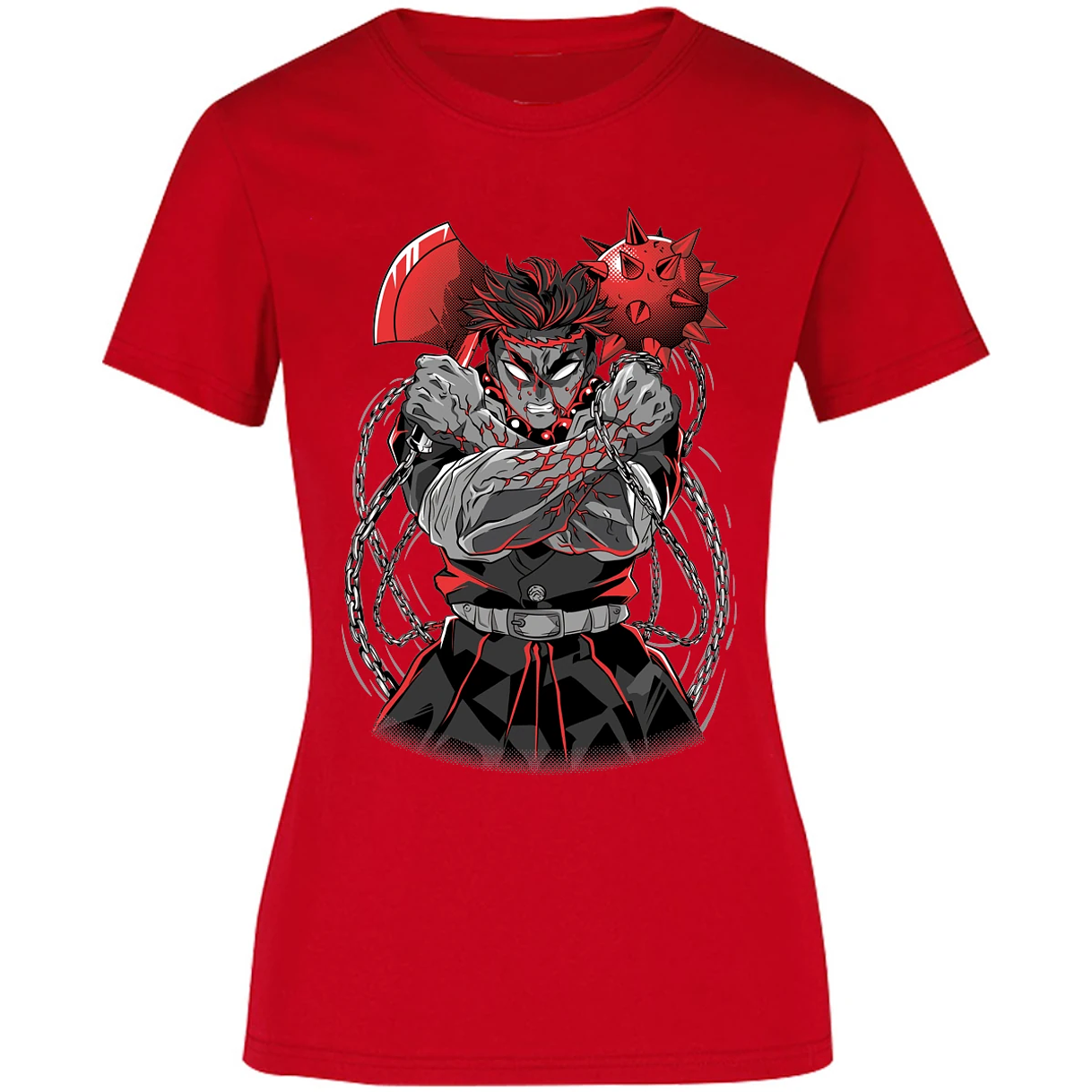 Blusa Demon Slayer Gyomei Himejima Blusa para Mujer 18