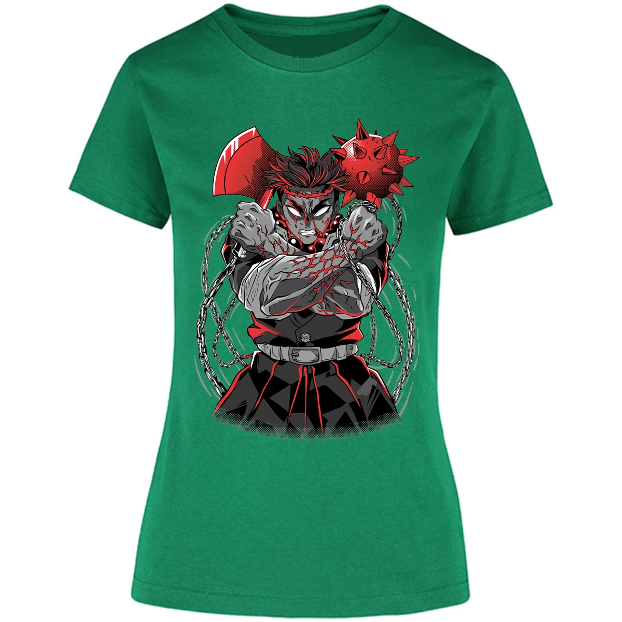 Blusa Demon Slayer Gyomei Himejima Blusa para Mujer 14