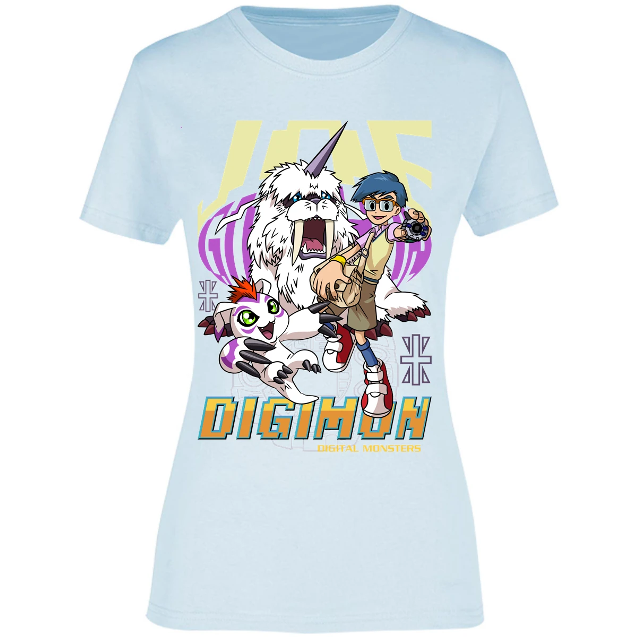 Blusa Digimon Gomamon Anime Blusa para Mujer 16