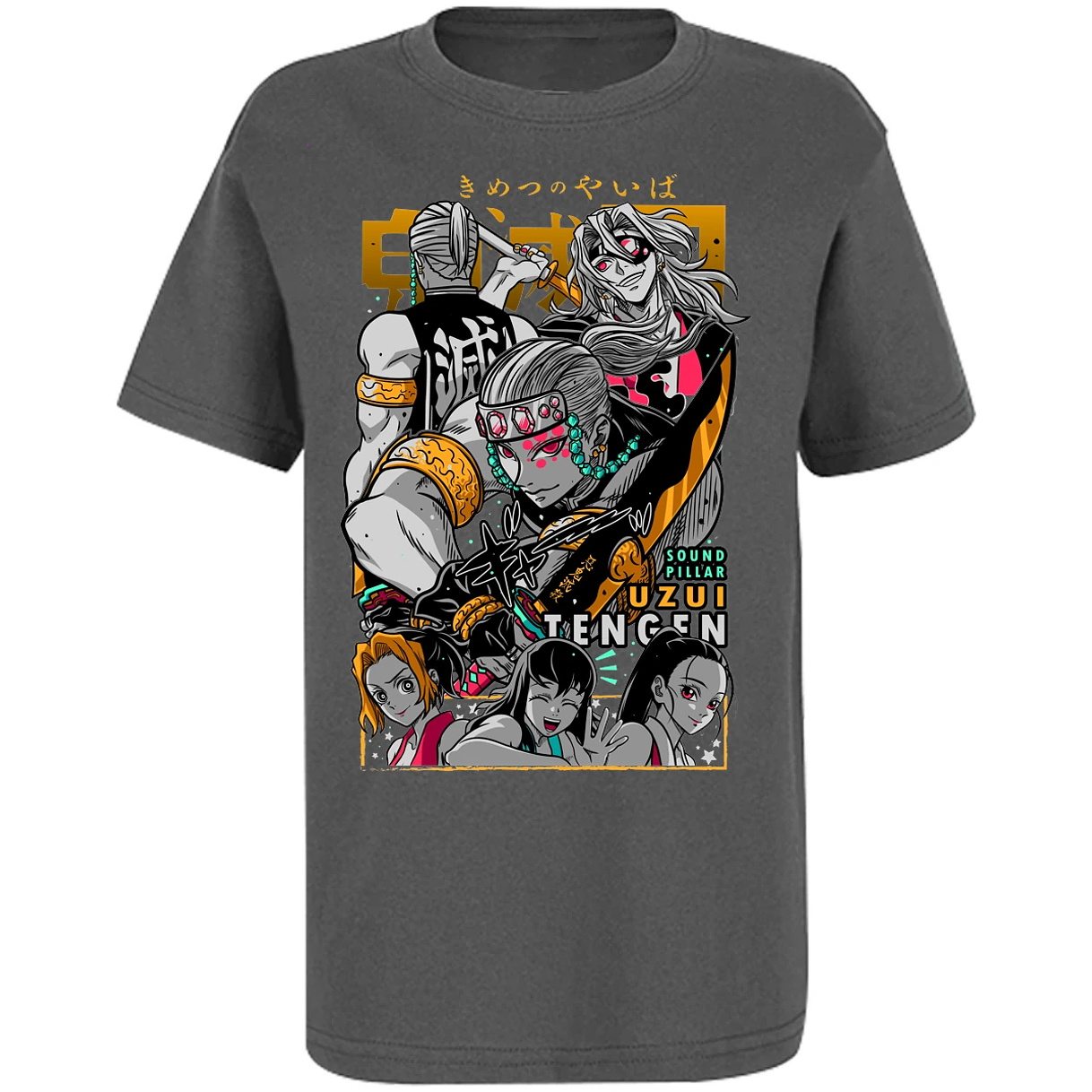 Playera Demon Slayer Tengen Uzui para Niño 1