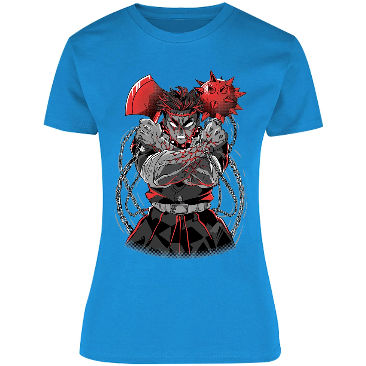 Blusa Demon Slayer Gyomei Himejima Blusa para Mujer 11