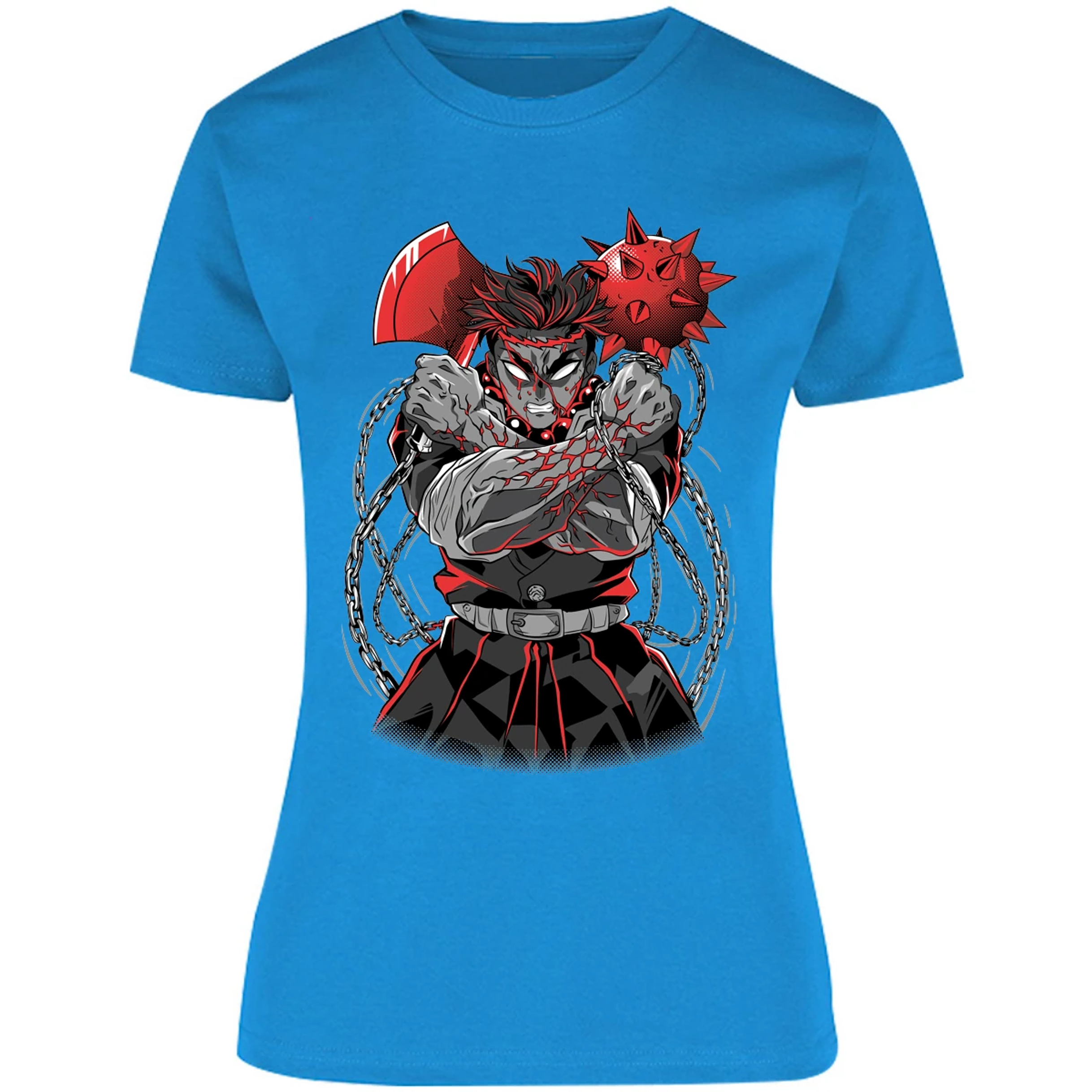 Blusa Demon Slayer Gyomei Himejima Blusa para Mujer 11
