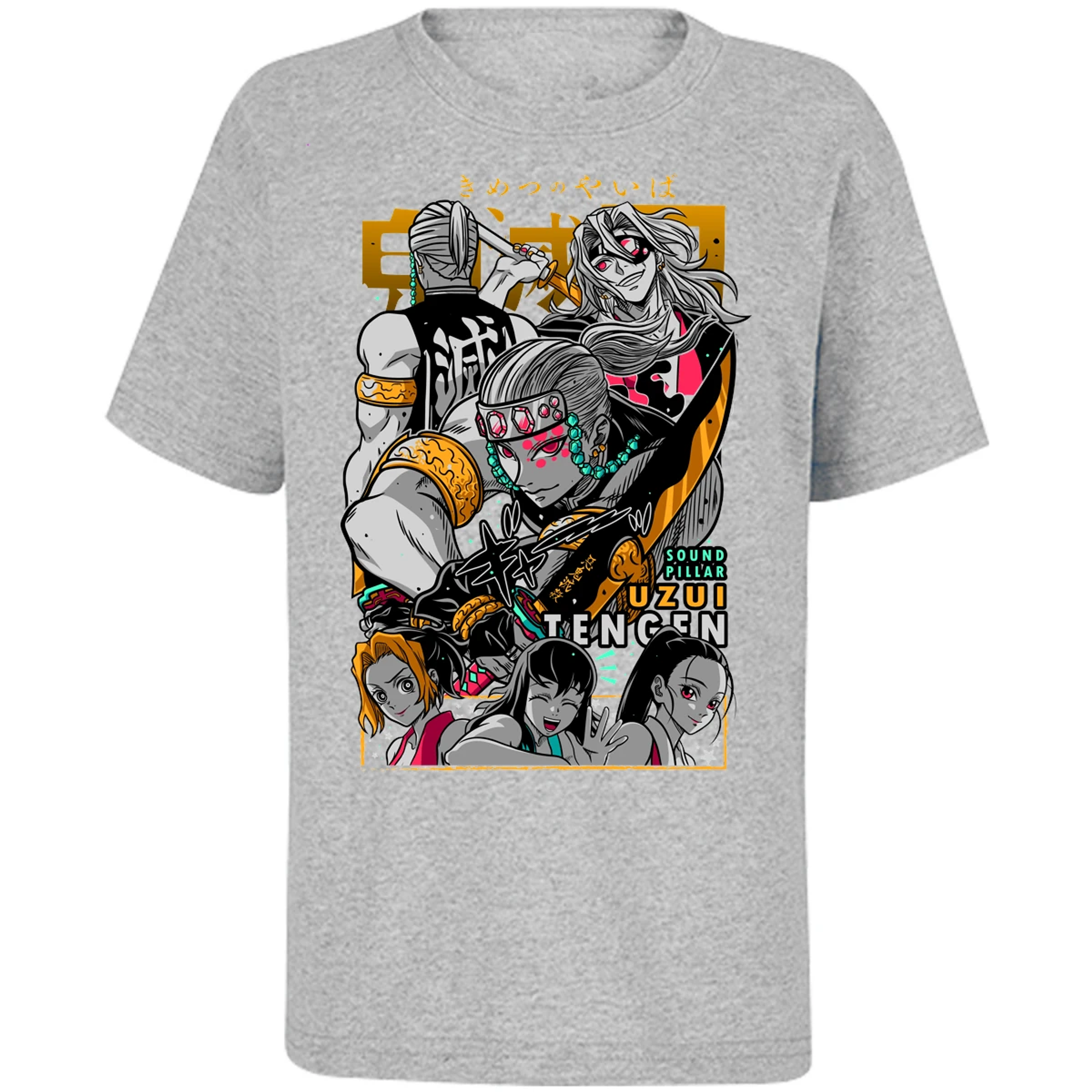 Playera Demon Slayer Tengen Uzui para Niño 8