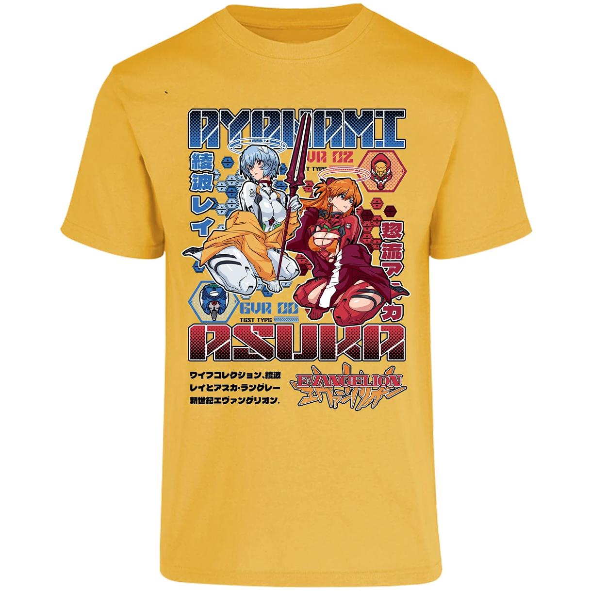 Playera Evangelion Evangelion Anime para Adulto 11