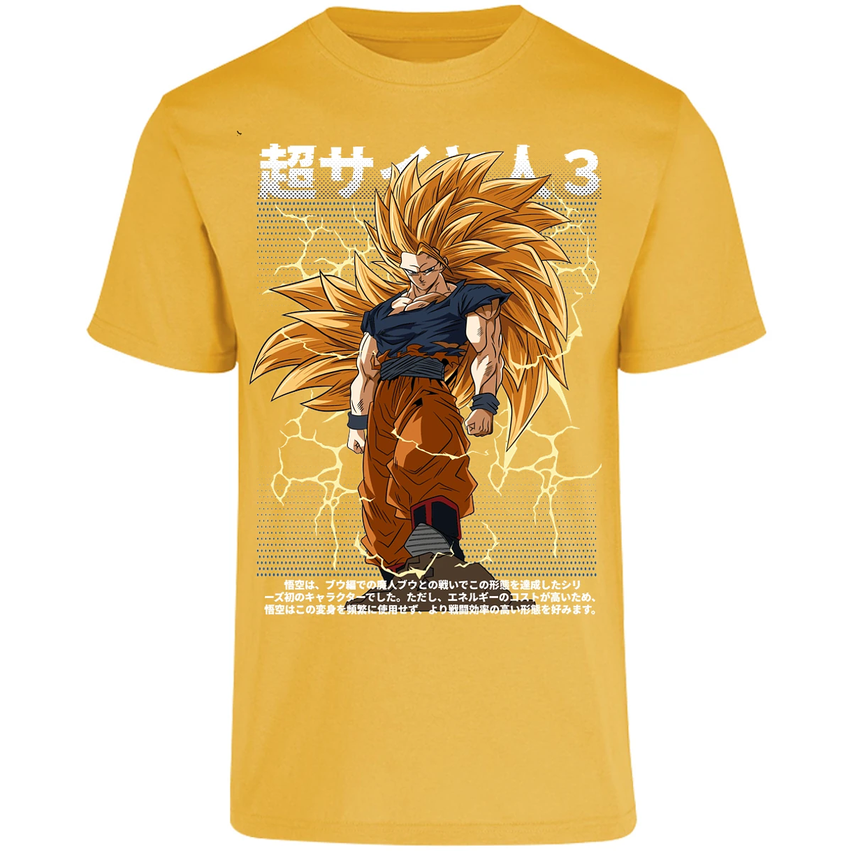 Playera Dragon Ball Goku Ssj3 Anime para Adulto 30