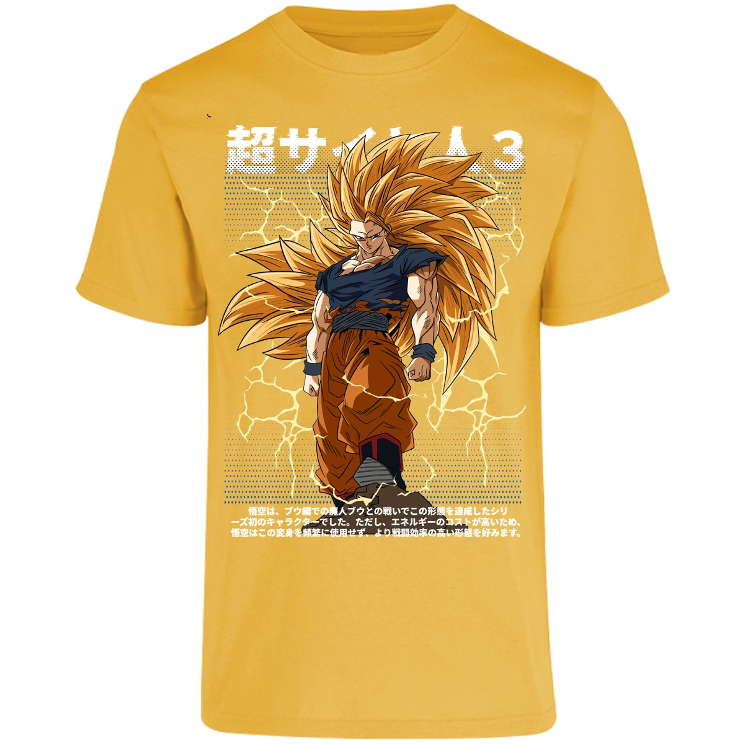 Playera Dragon Ball Goku Ssj3 Anime para Adulto 30
