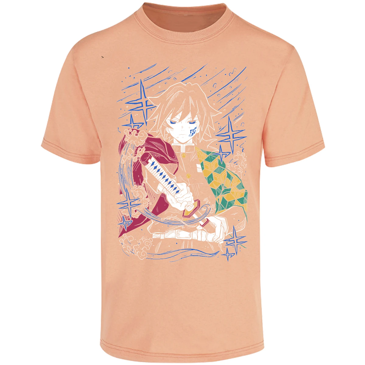Playera Demon Slayer Tomioka S para Adulto 14