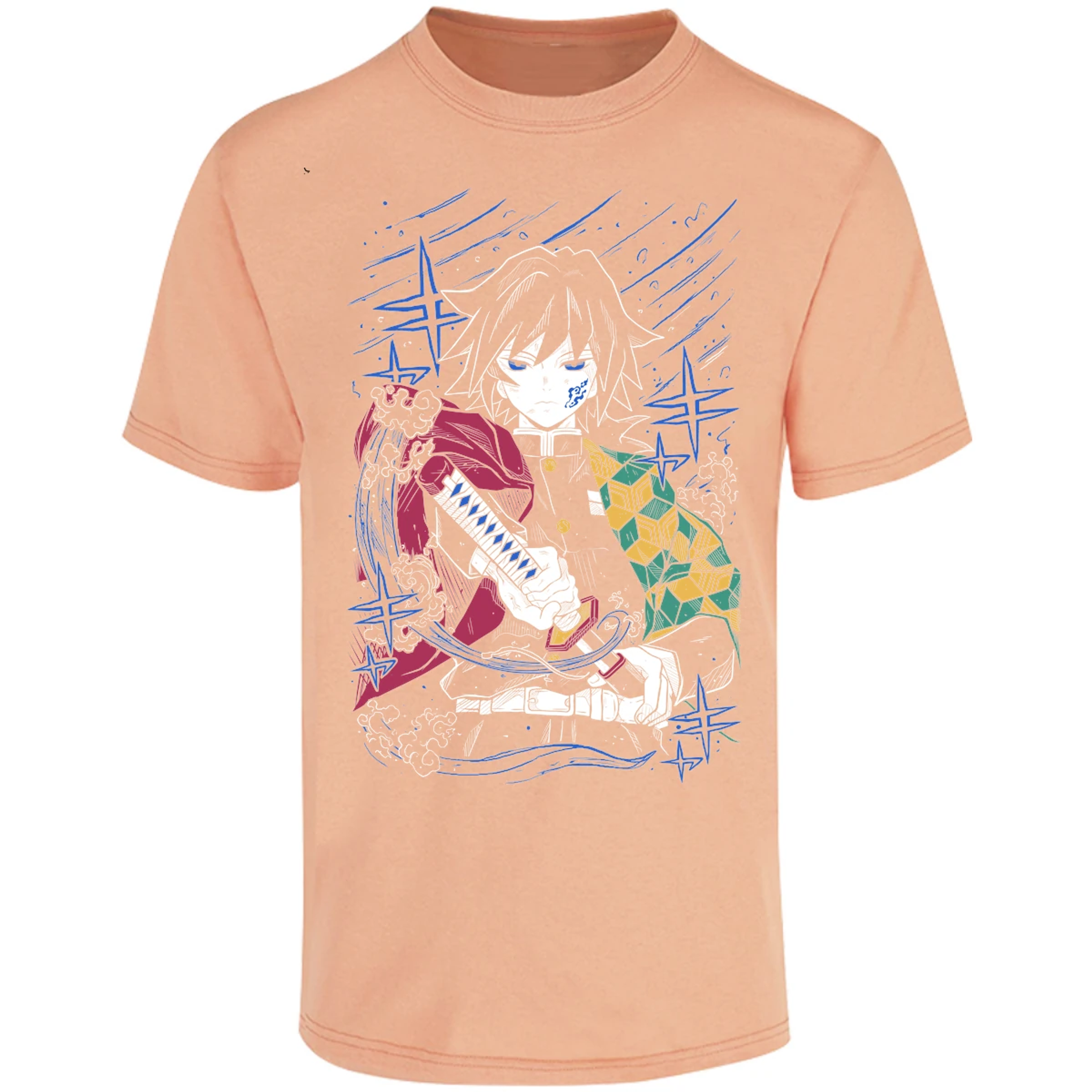 Playera Demon Slayer Tomioka S para Adulto 14