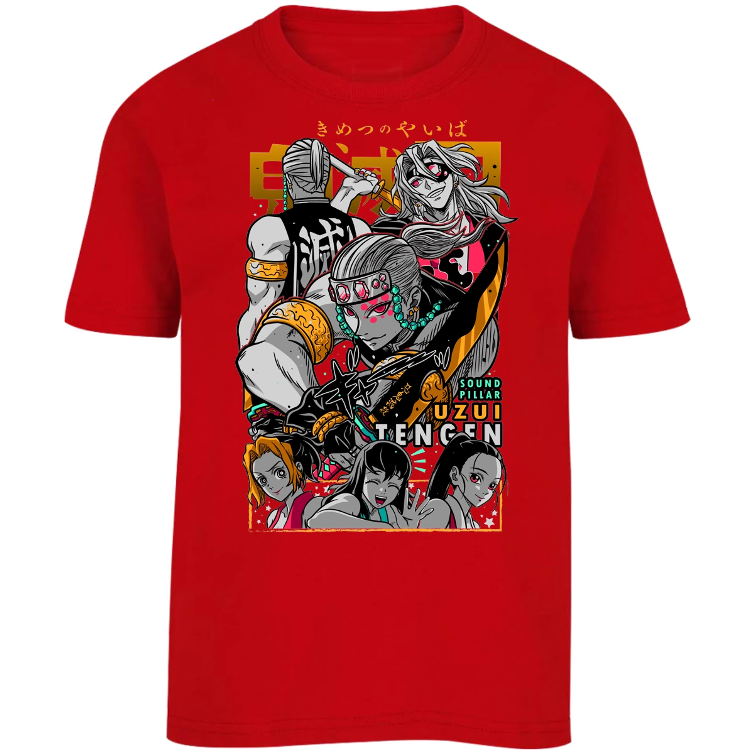 Playera Demon Slayer Tengen Uzui para Niño 16