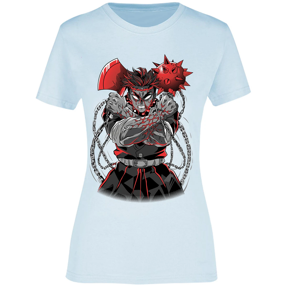 Blusa Demon Slayer Gyomei Himejima Blusa para Mujer 2