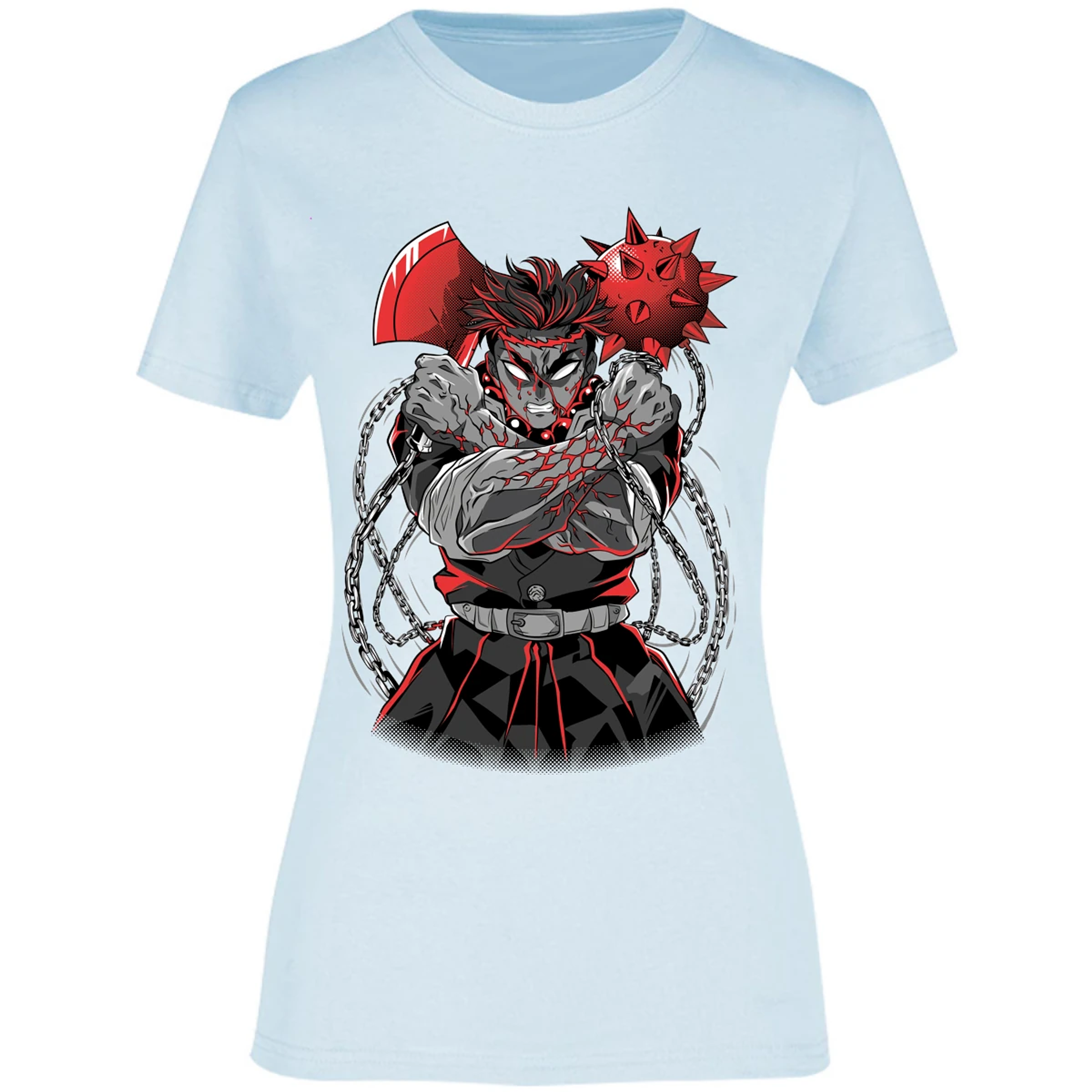 Blusa Demon Slayer Gyomei Himejima Blusa para Mujer 2