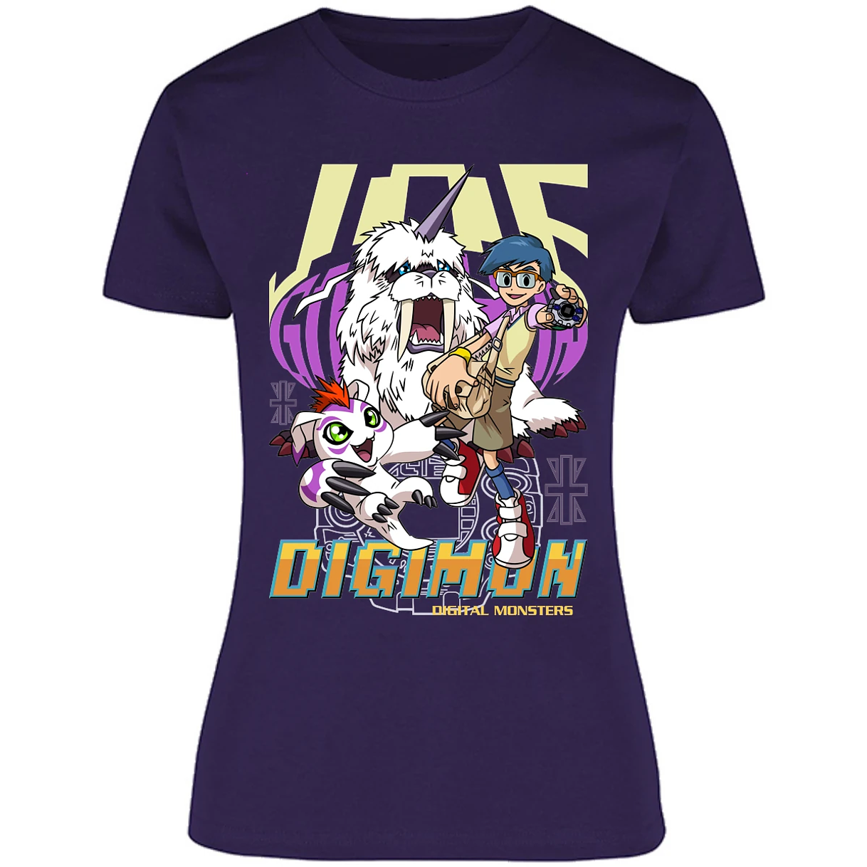 Blusa Digimon Gomamon Anime Blusa para Mujer 8