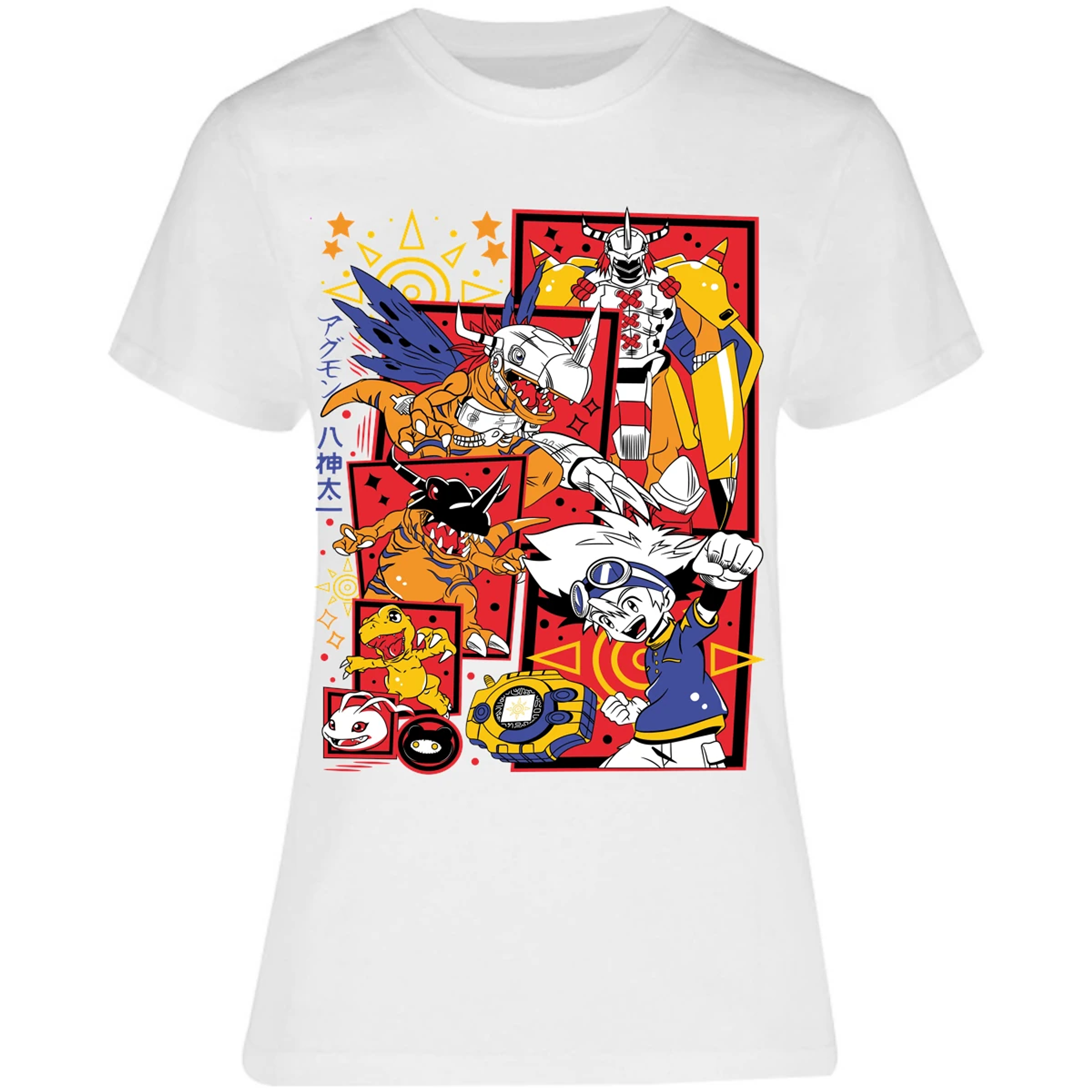 Blusa Digimon Tai Anime Blusa para Mujer 9