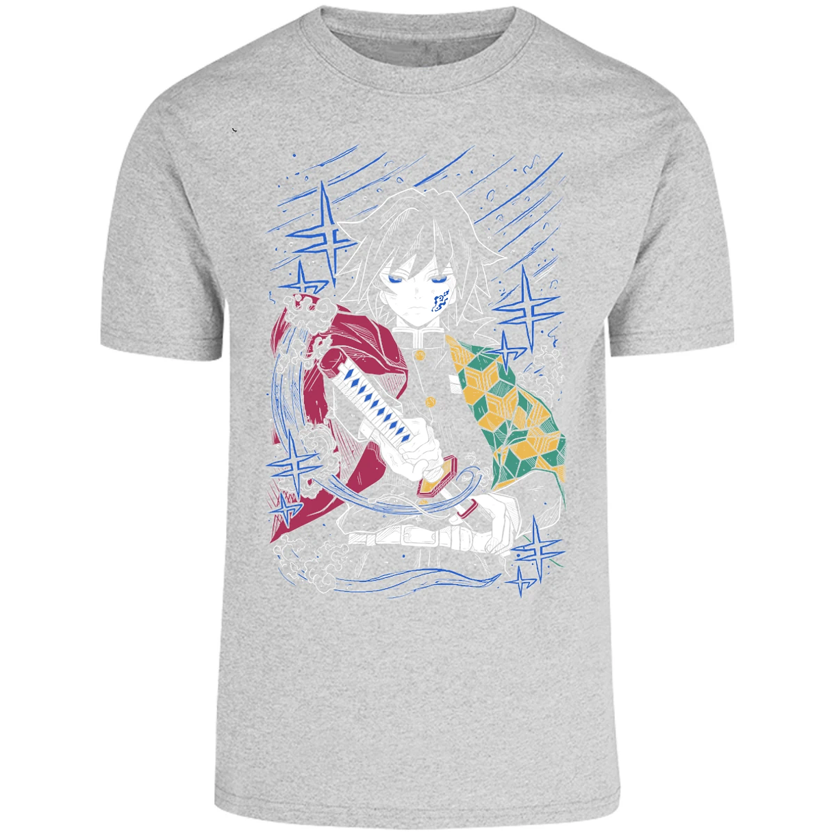 Playera Demon Slayer Tomioka S para Adulto 3