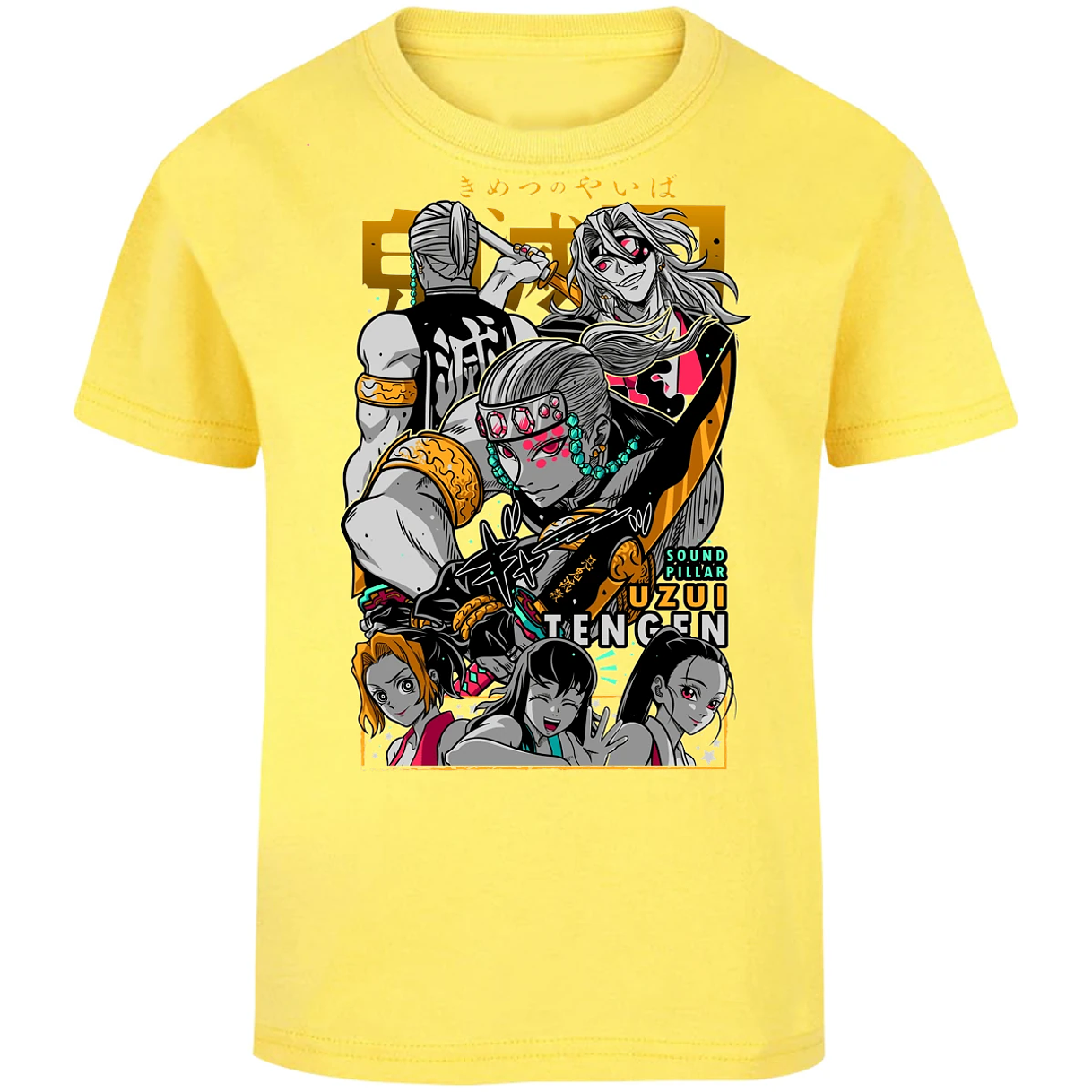 Playera Demon Slayer Tengen Uzui para Niño 17