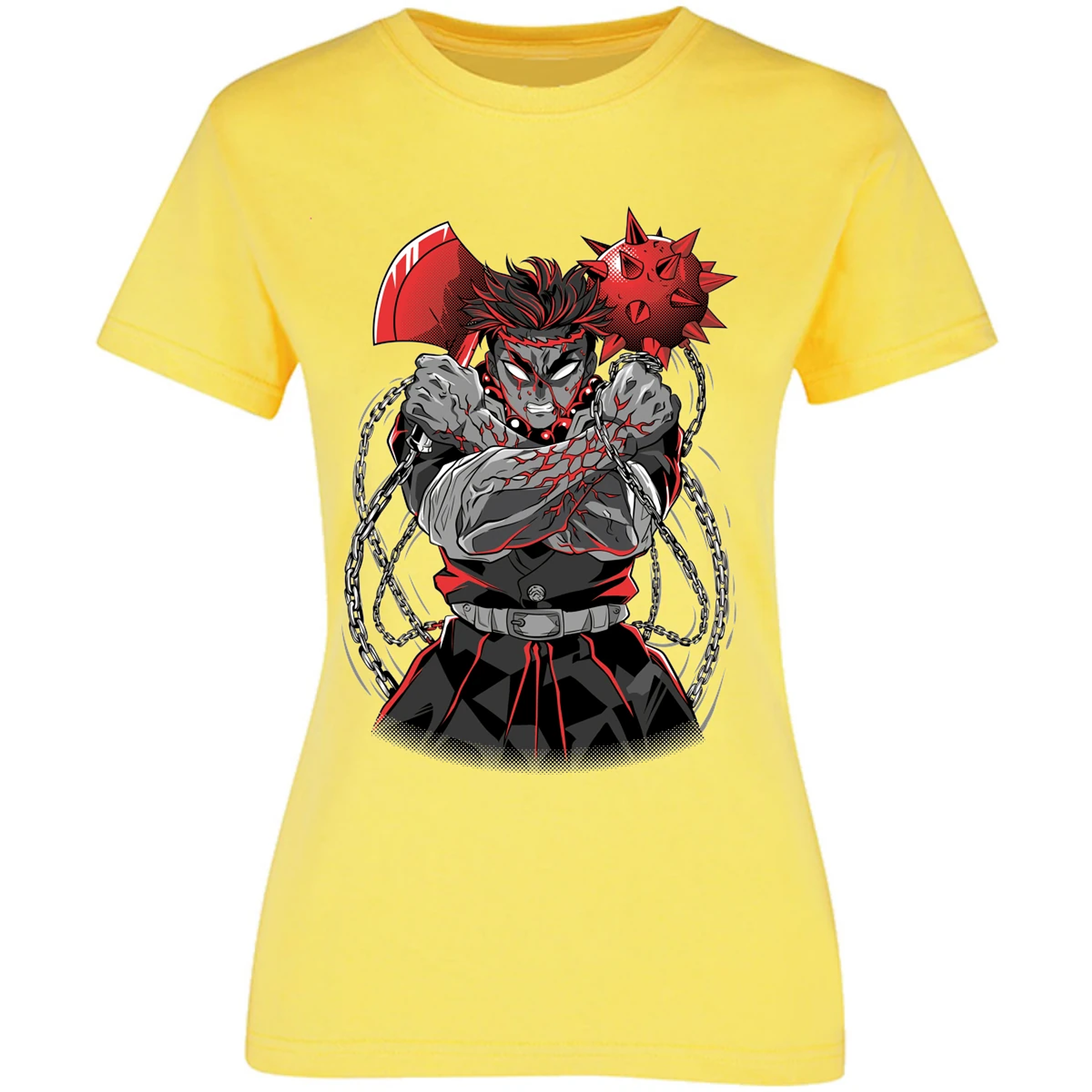 Blusa Demon Slayer Gyomei Himejima Blusa para Mujer 3