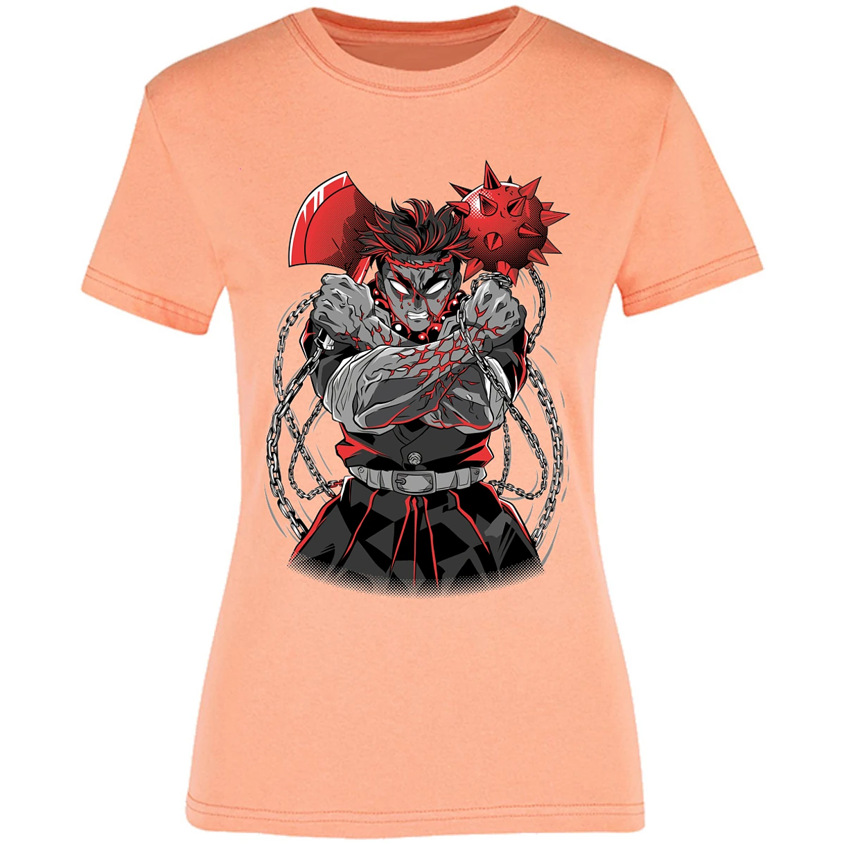 Blusa Demon Slayer Gyomei Himejima Blusa para Mujer 4