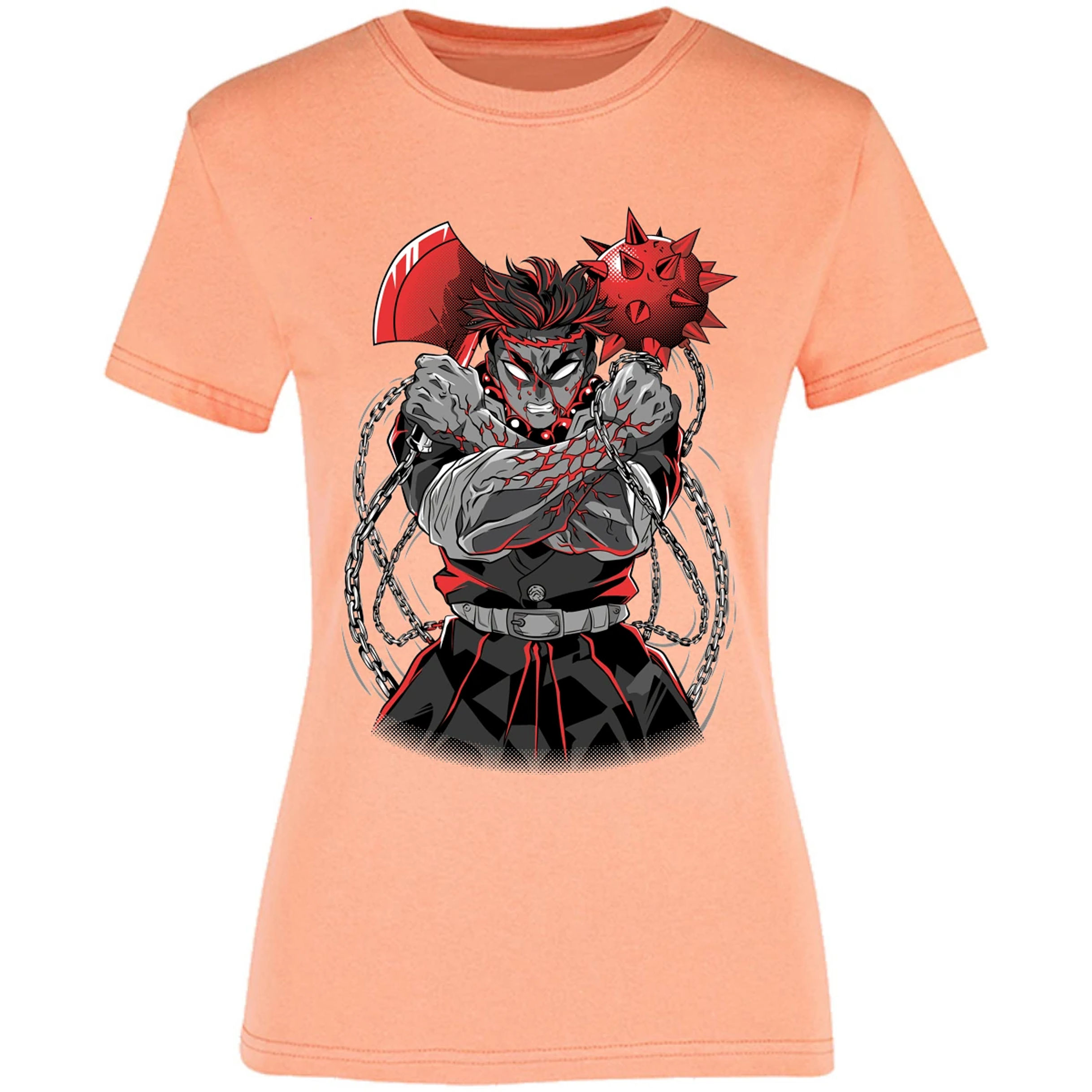 Blusa Demon Slayer Gyomei Himejima Blusa para Mujer 4