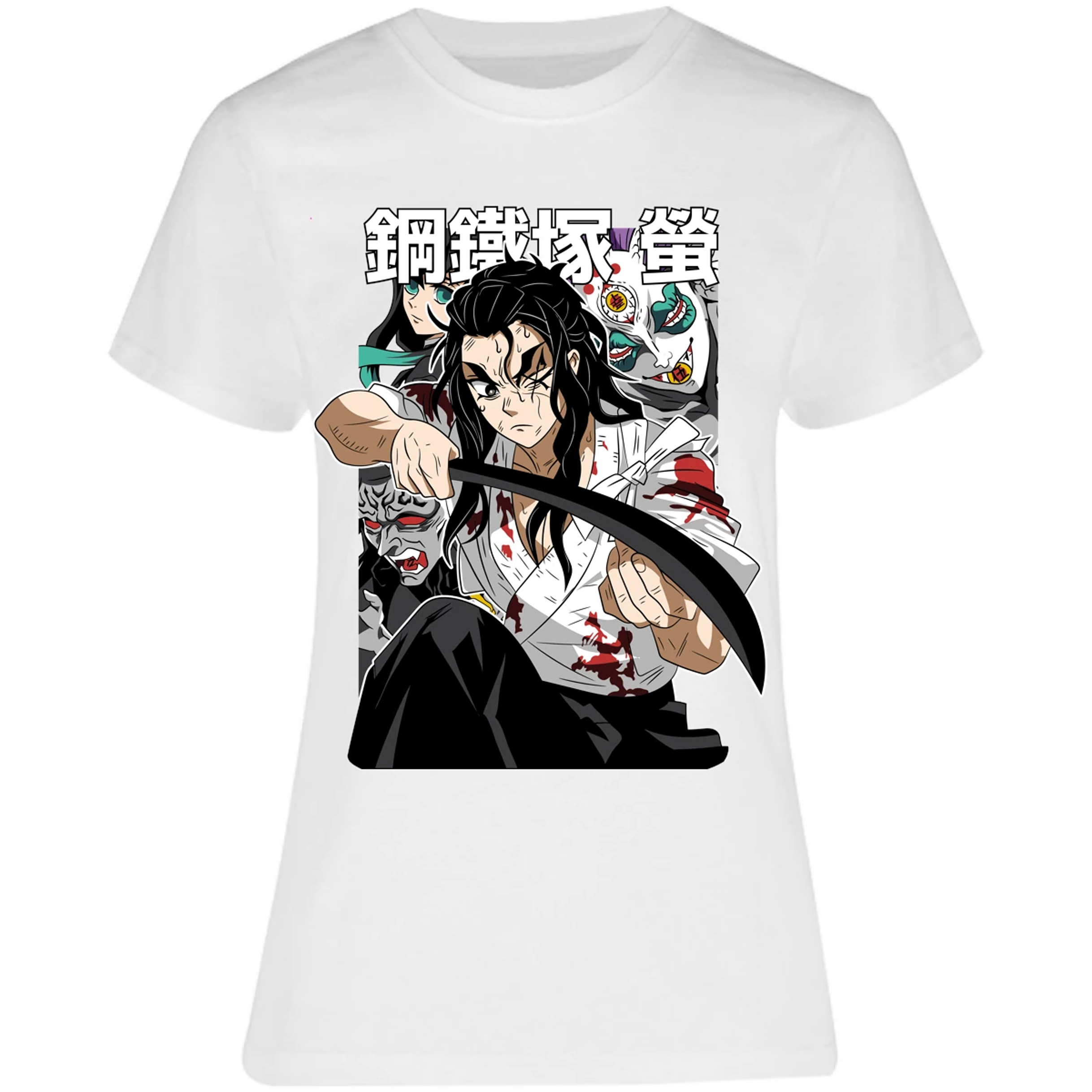 Blusa Demon Slayer Haganezuka Anime Blusa para Mujer 7