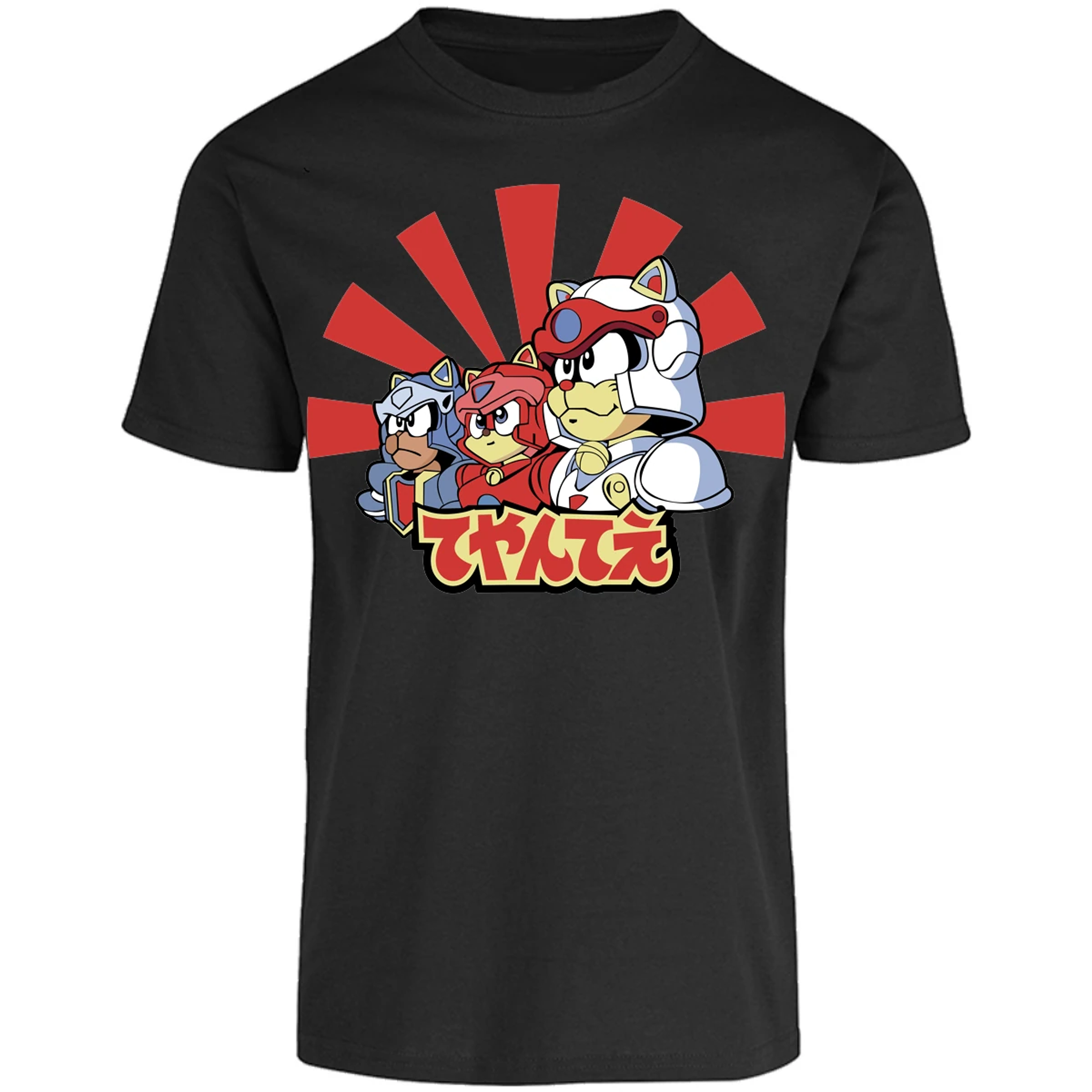 Playera Es De Series Y Peliculas Gatos Samurai para Adulto 24