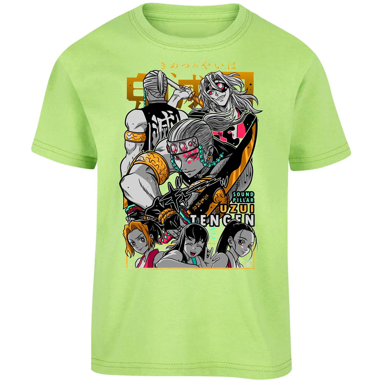 Playera Demon Slayer Tengen Uzui para Niño 12