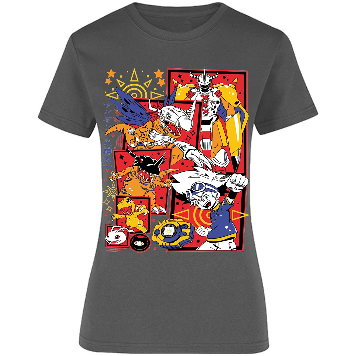 Blusa Digimon Tai Anime Blusa para Mujer 10
