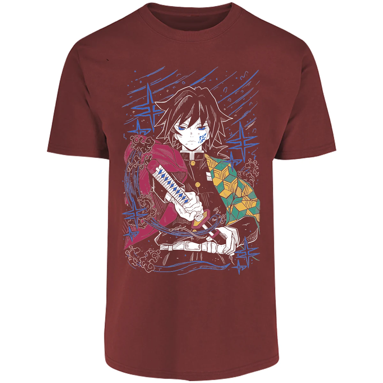 Playera Demon Slayer Tomioka S para Adulto 20