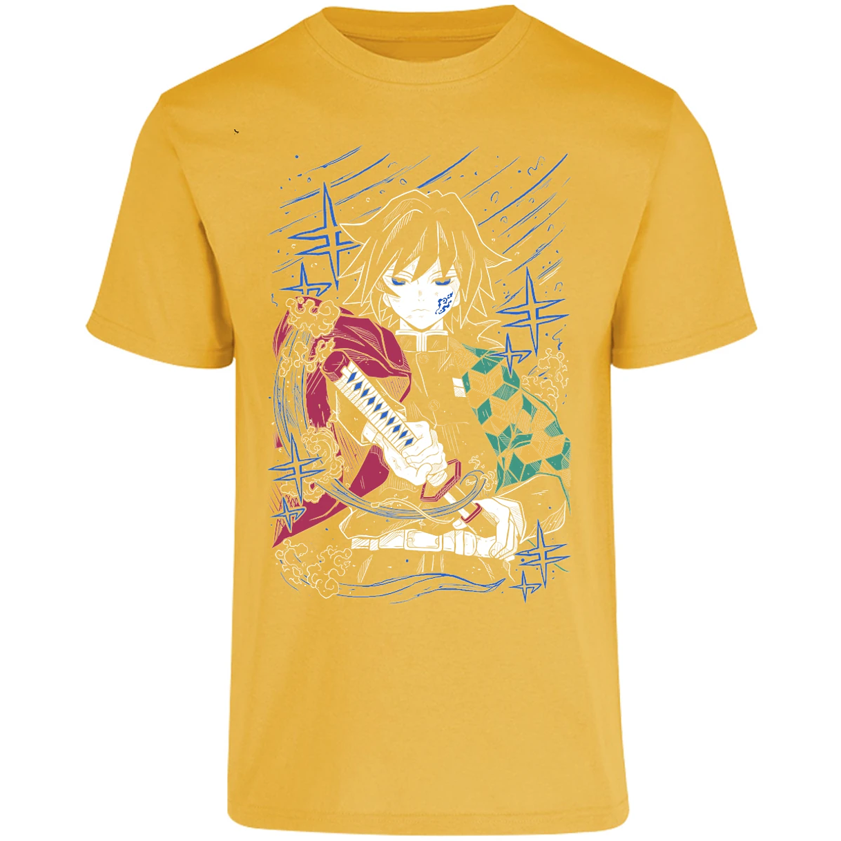Playera Demon Slayer Tomioka S para Adulto 9