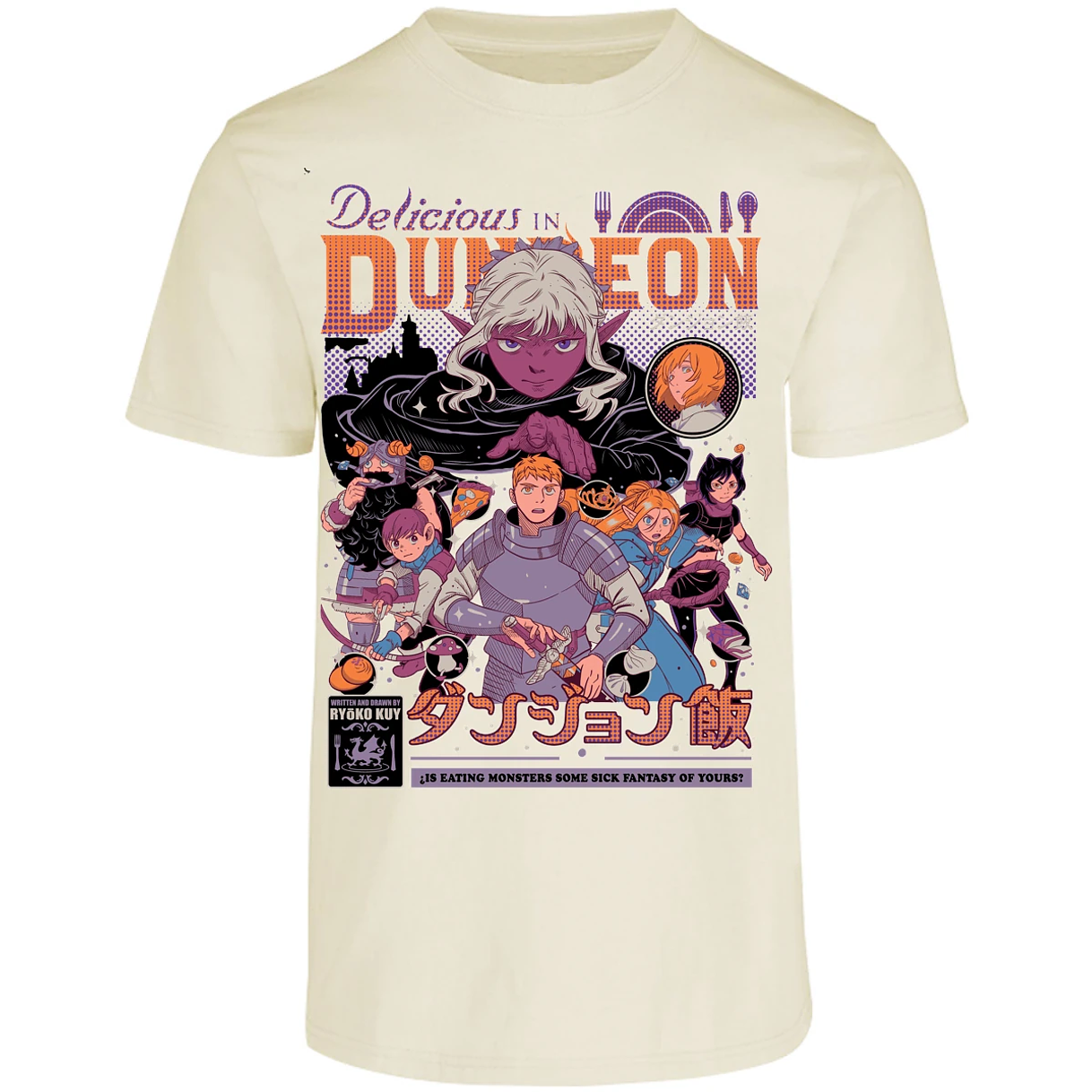 Playera Delicious Dungeons Delicious Dungeons para Adulto 7
