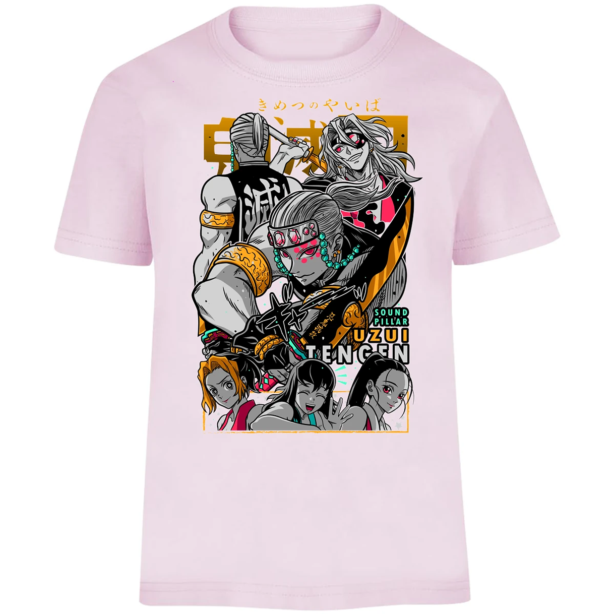 Playera Demon Slayer Tengen Uzui para Niño 4