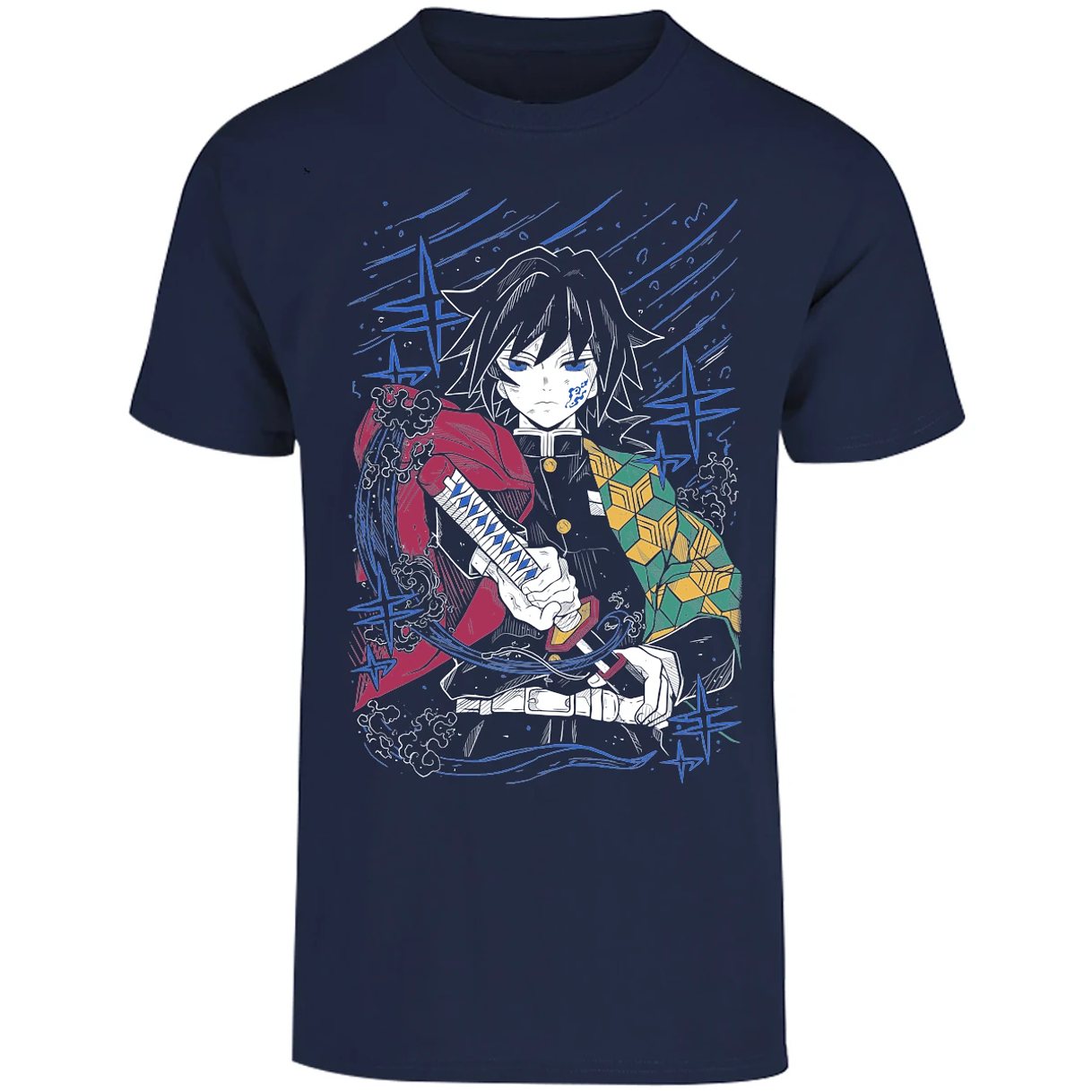Playera Demon Slayer Tomioka S para Adulto 19